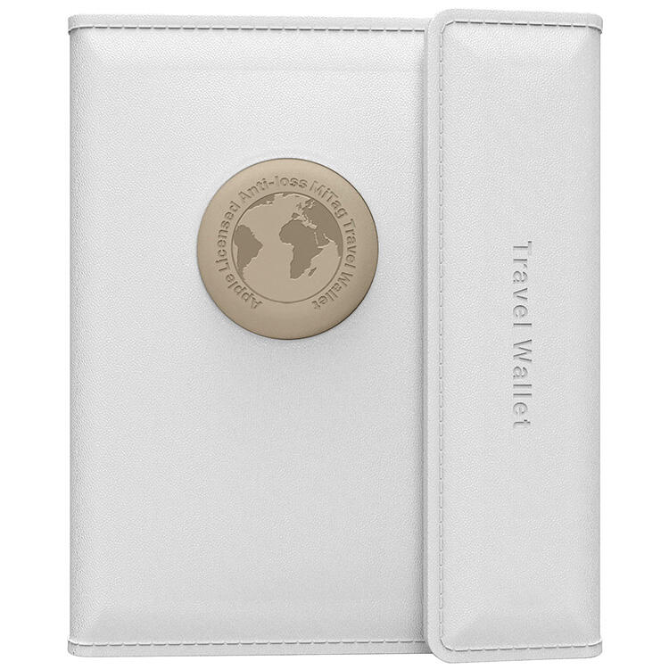 Portfel biały z lokalizatorem iOS MiTag MILI