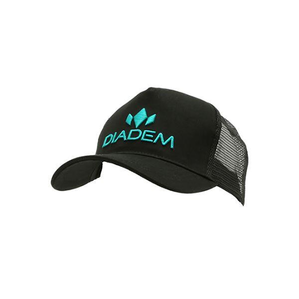 Czapka tenisowa Diadem Snapback Trucker czarna