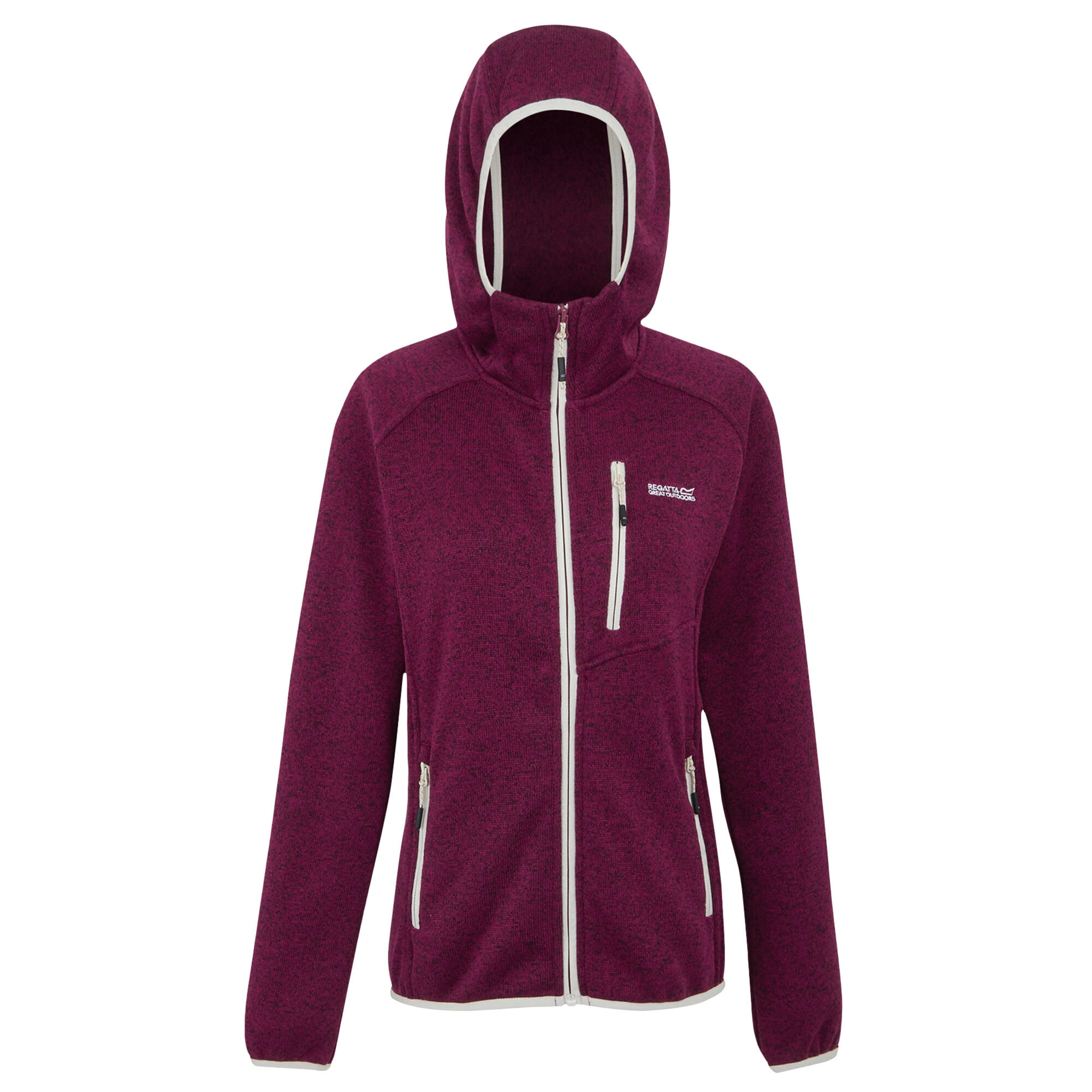Damska Bluza Z Kapturem Newhill II Marl Full Zip
