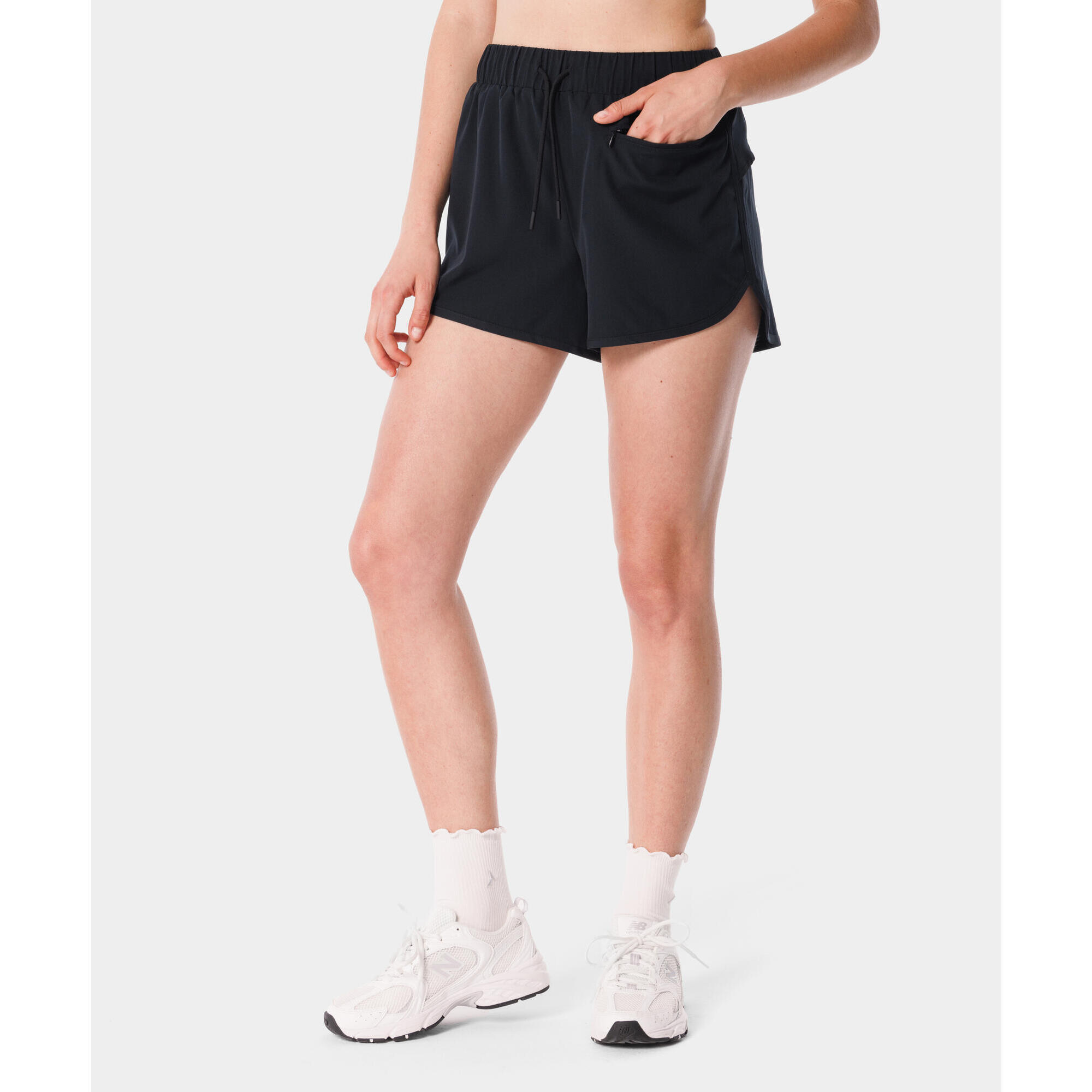 Lekkie szorty dla kobiet sportowe z kieszonką Carpatree Balletcore