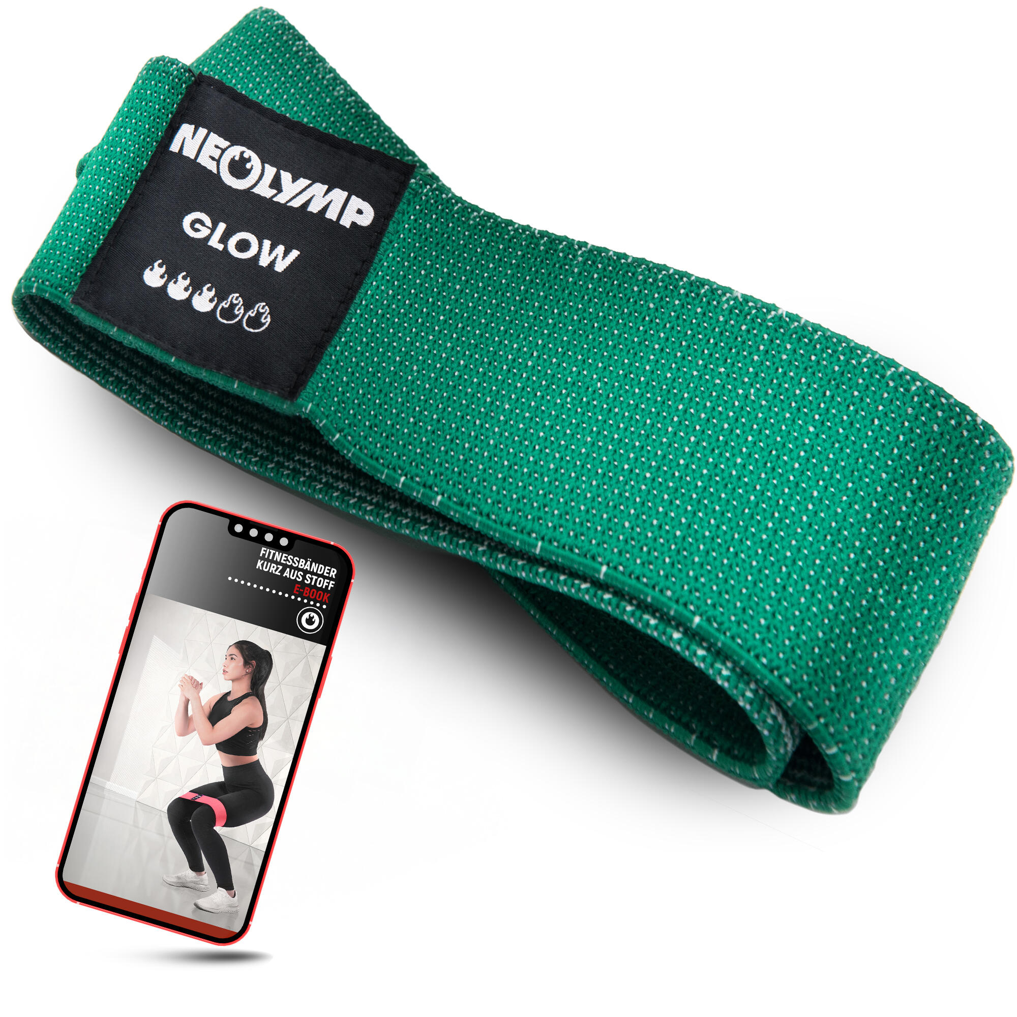 Krótka taśma oporowa poziom 3 – Przyjazne dla skóry mini taśmy mobilizacyjne