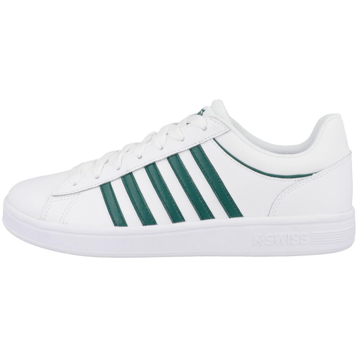 Męskie sneakersy K-Swiss COURT WINSTON WHITE/POSY GREEN-M (06154-942-M)