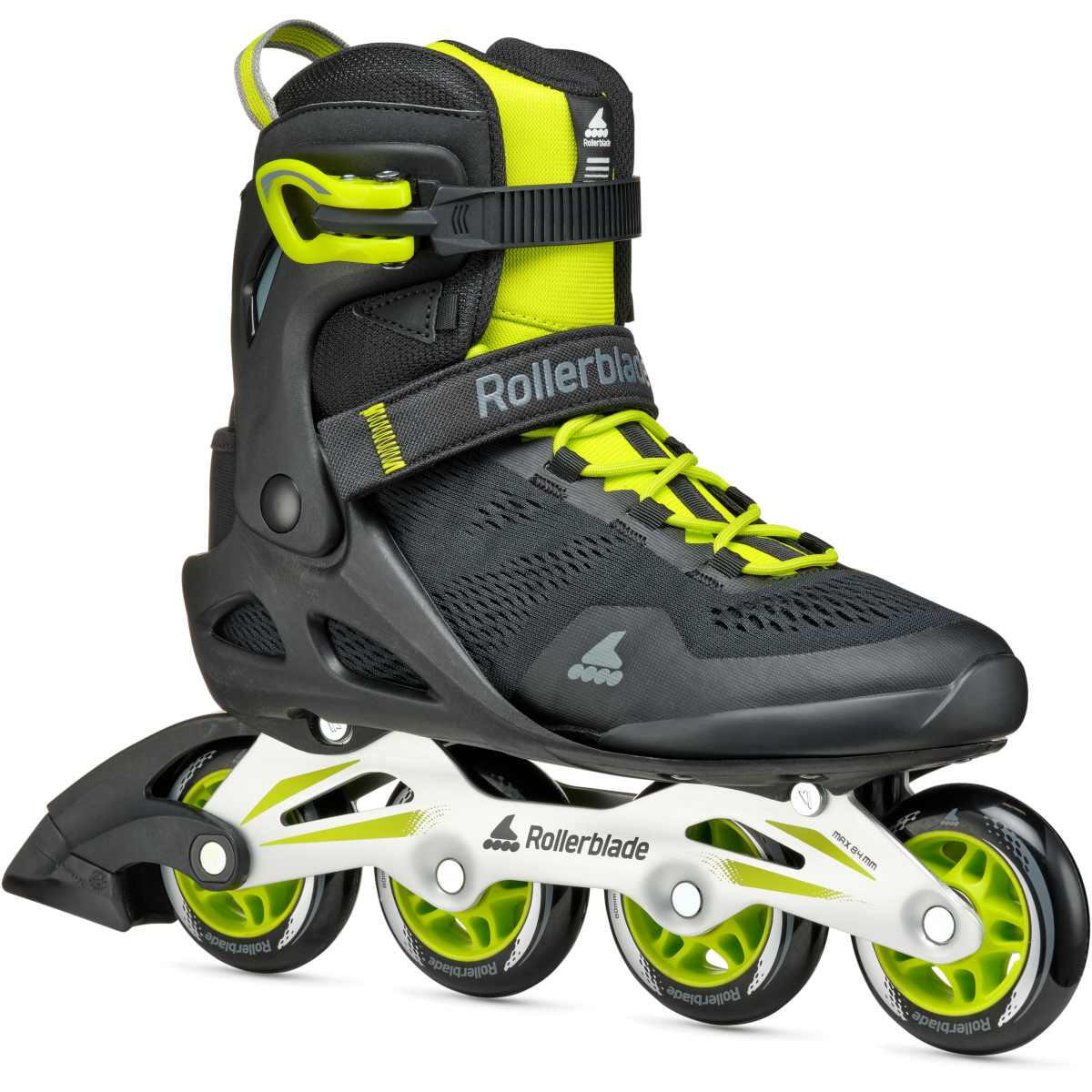 Rolki rekreacyjne męskie Rollerblade Macroblade 80 Black Lime