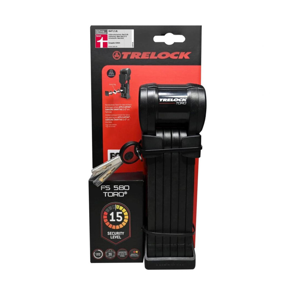 Składane urządzenie antykradzieżowe Trelock FS-580 X-Press