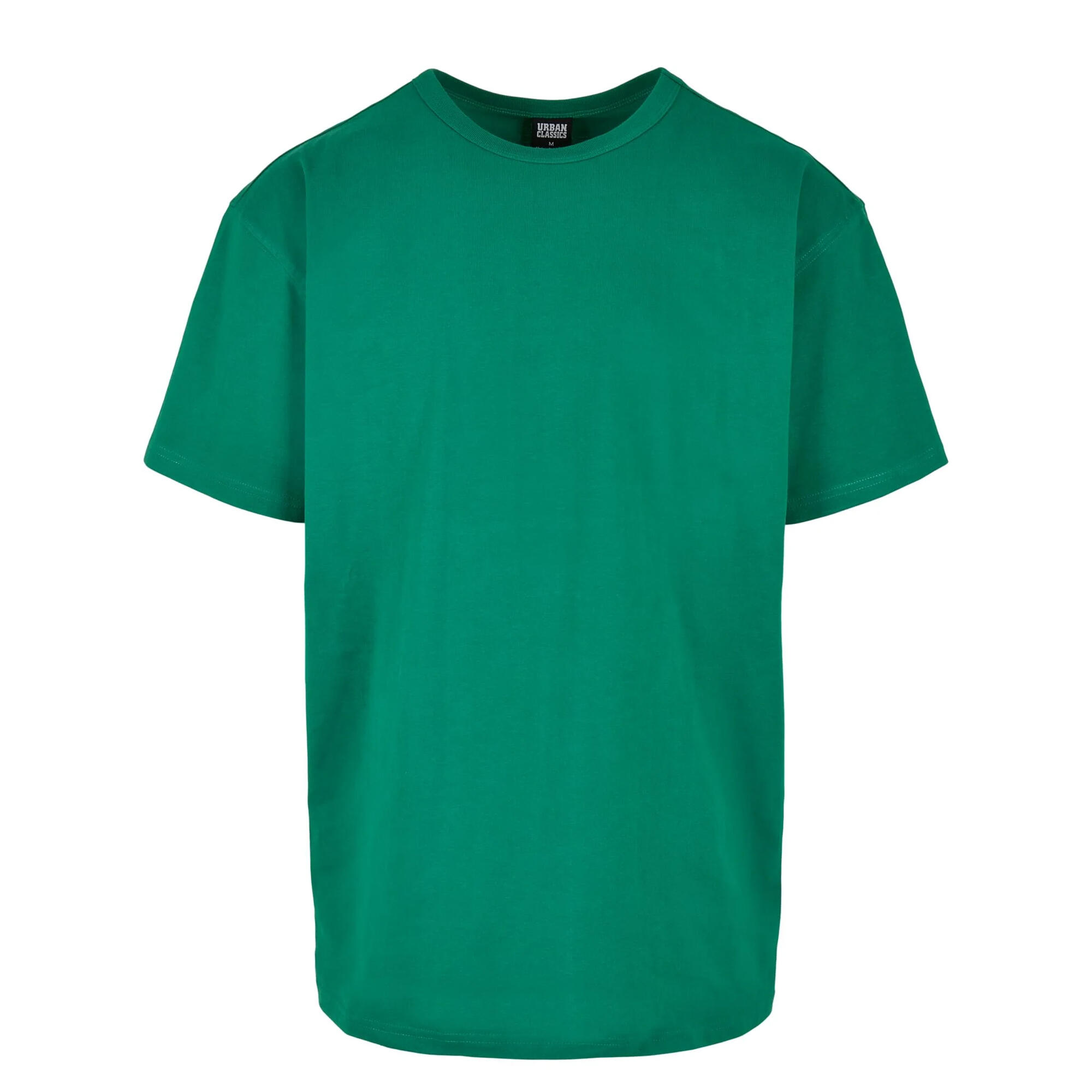 T-shirt Męski Jeden Kolor Oversized