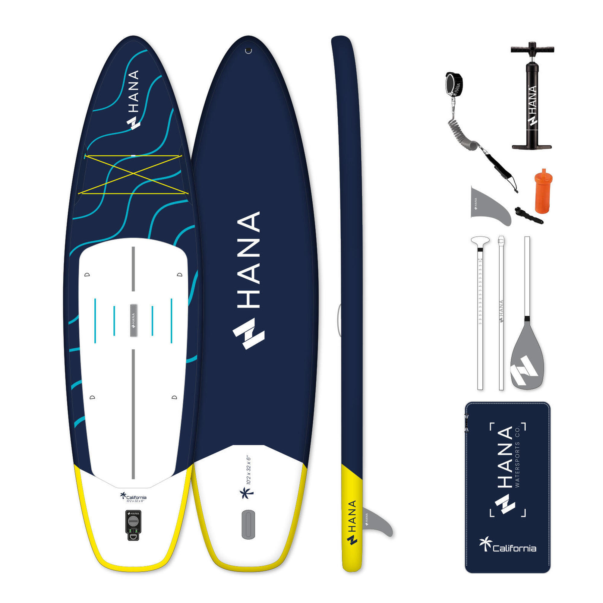 Stand-Up Paddle HANA 10’2 California Pack