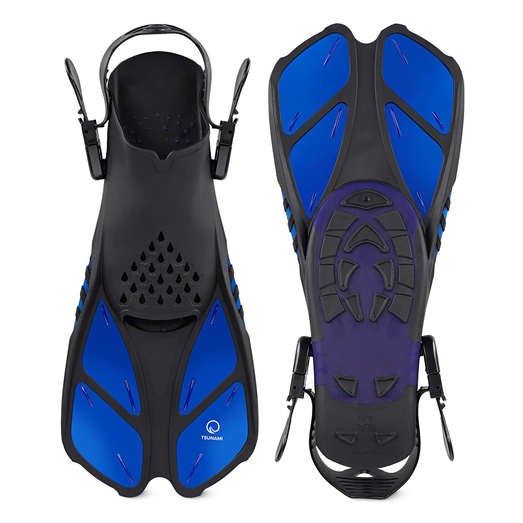 Płetwy paskowe do nurkowania TSUNAMI