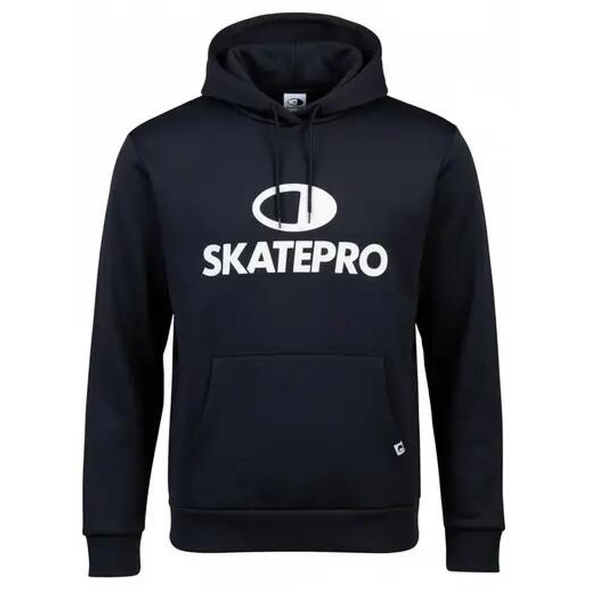 Odzież Bluza sportowa unisex SkatePro Tech Bluza z kapturem - XXL - Black / W...