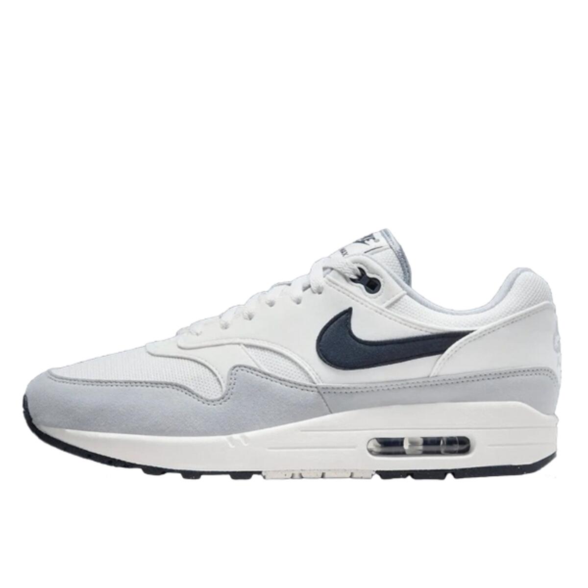 Buty do chodzenia dla dorosłych Air Max 1 Platinum Tint Dark Obsidian