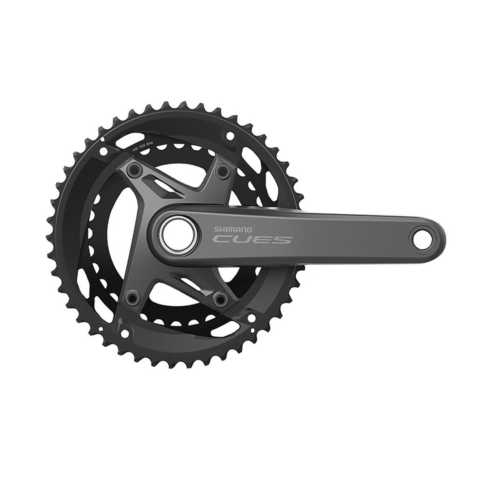 Podwójny mechanizm korbowy Shimano Cues Fc-U6010-2 11V
