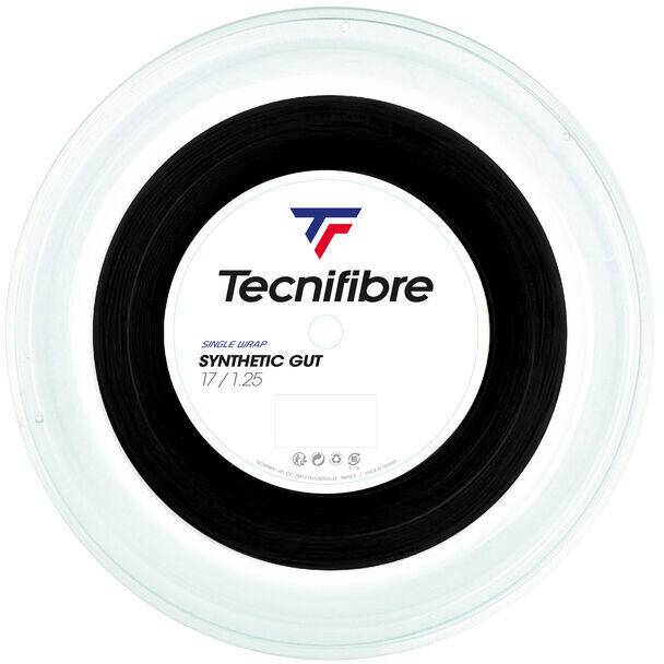 Naciąg do rakiety tenisowej Tecnifibre SYNTHETIC GUT 200 m. szpula black