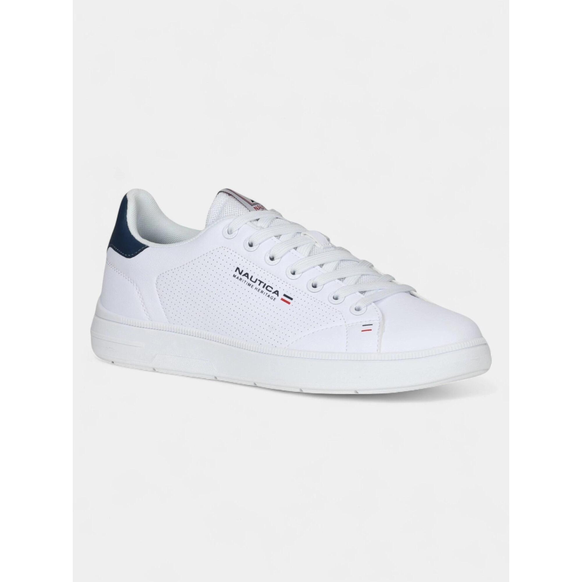 Niskie buty męskie Nautica STARDUST 2.0 LTH WHITE-FLAG