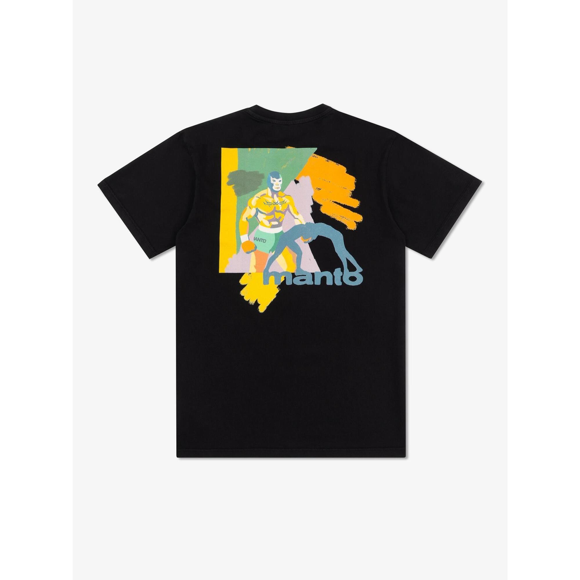 MANTO t-shirt LUCHADOR czarny