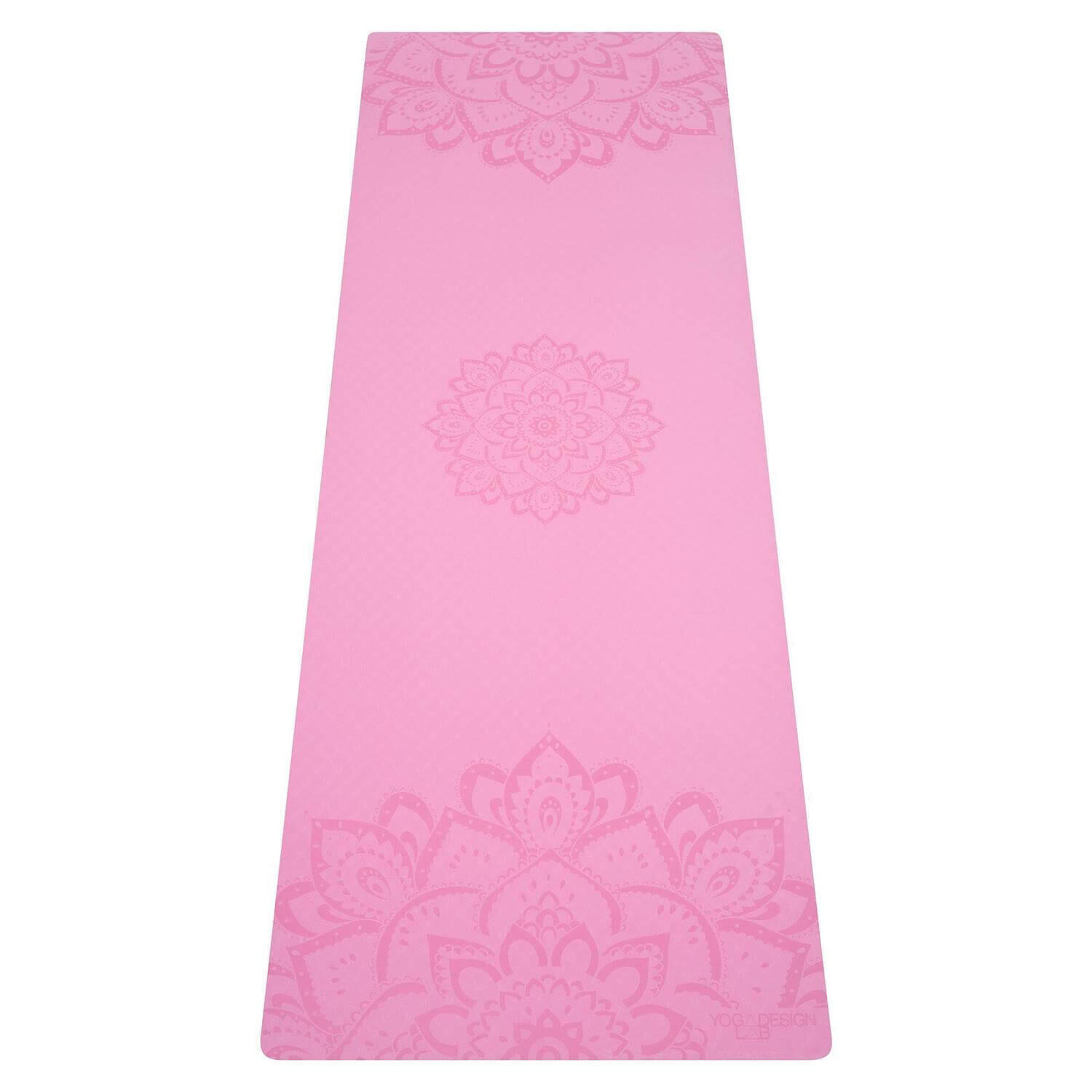 Mata do jogi Yoga Design Lab Flow 6 mm - Pure Mandala Rose