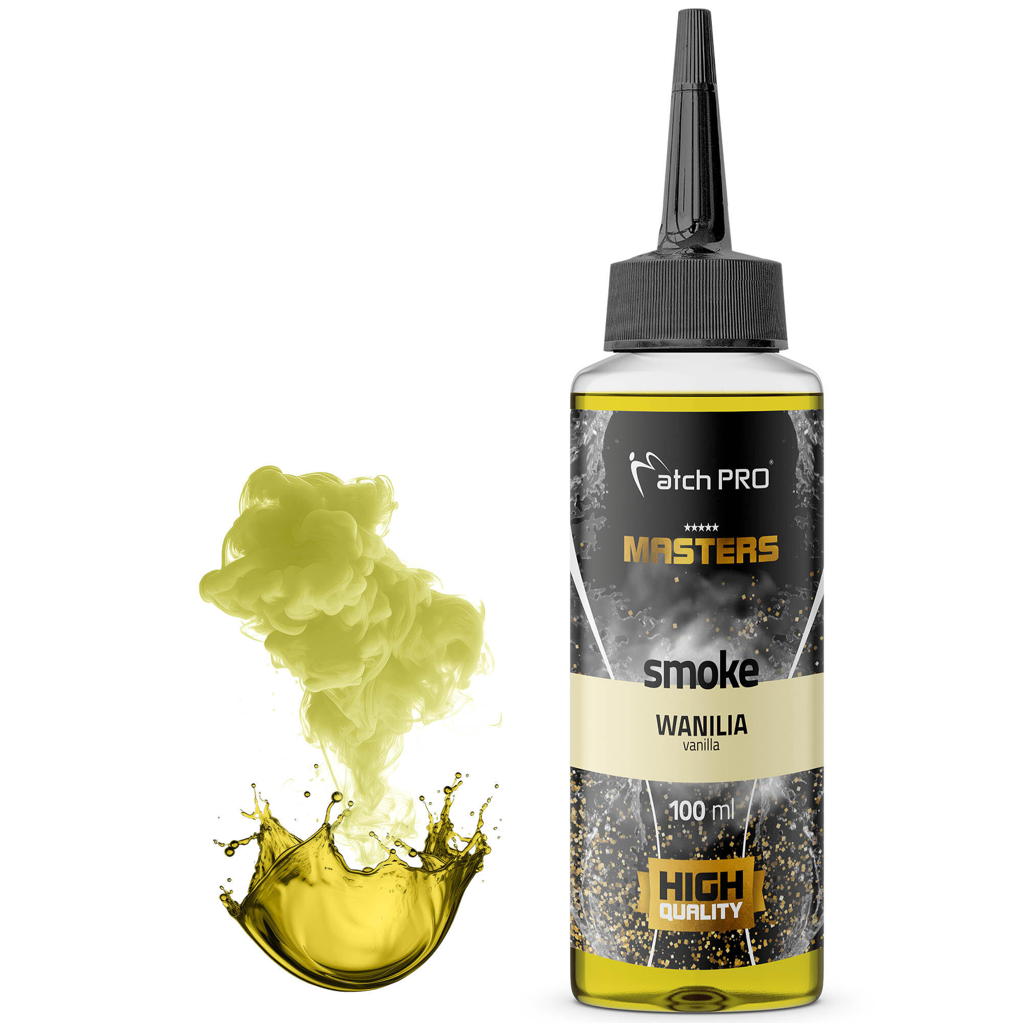 Liquid Dodatek Do Zanęt Przynęt Matchpro Masters Smoke Wanilia 100Ml