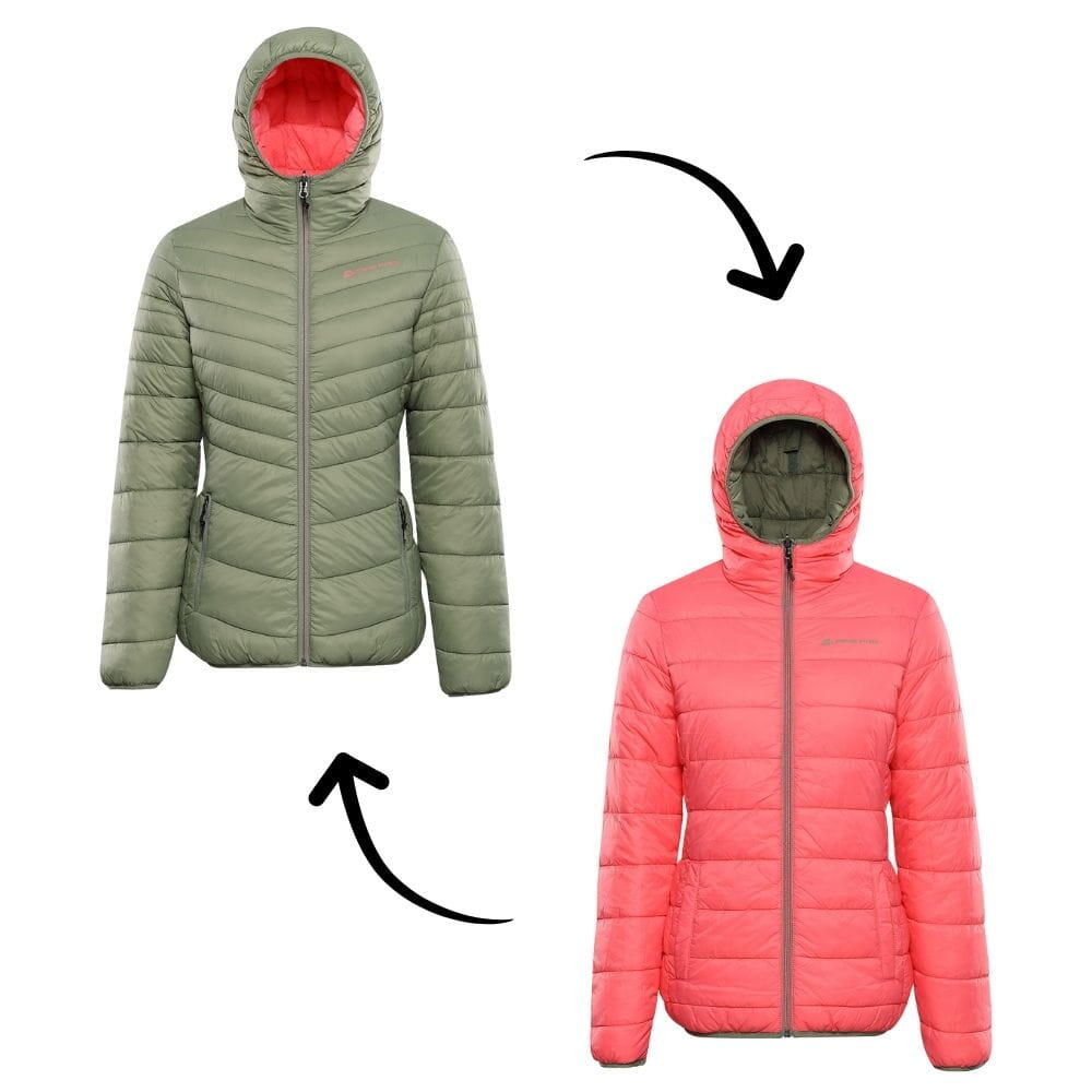 Kurtka damska ocieplana dwustronna Alpine Pro Eroma