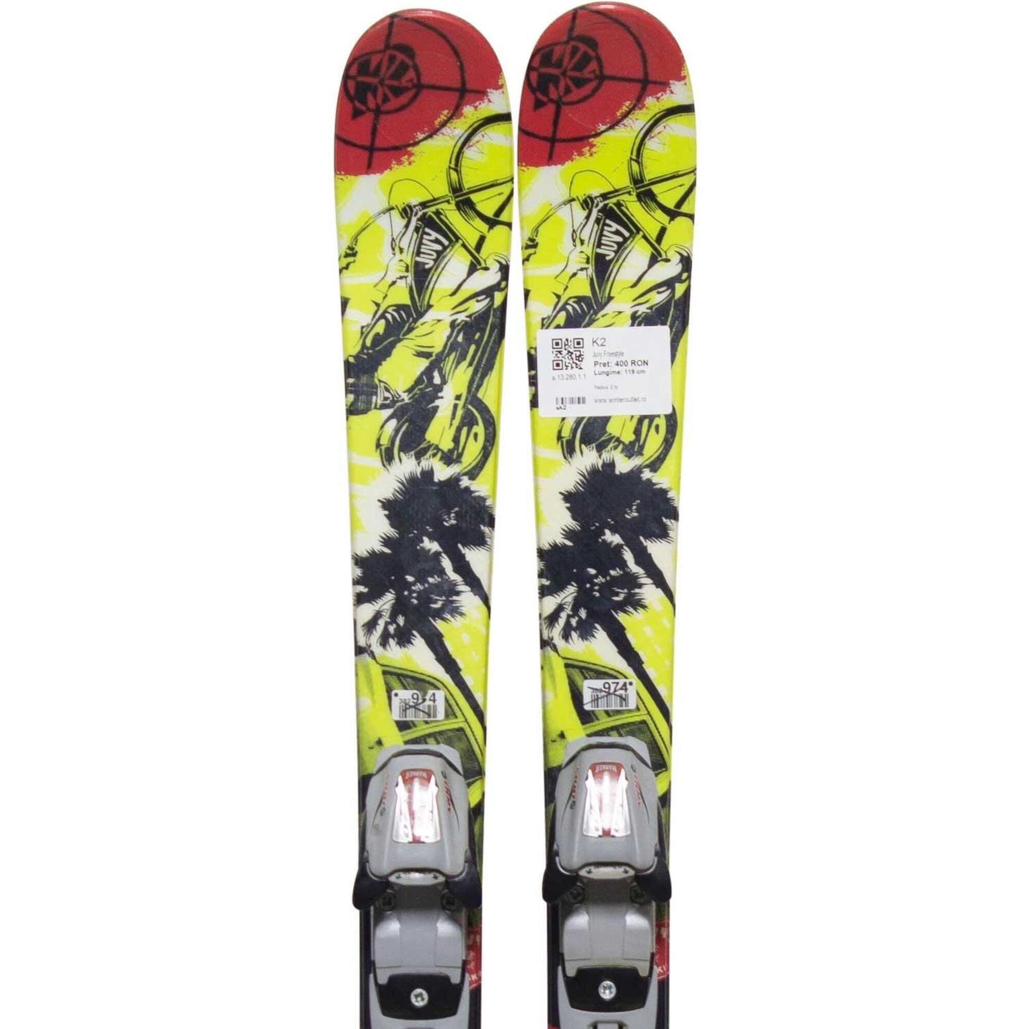 Second Life- Narty K2 Juvy Freestyle, 119 cm - Stan bardzo dobry