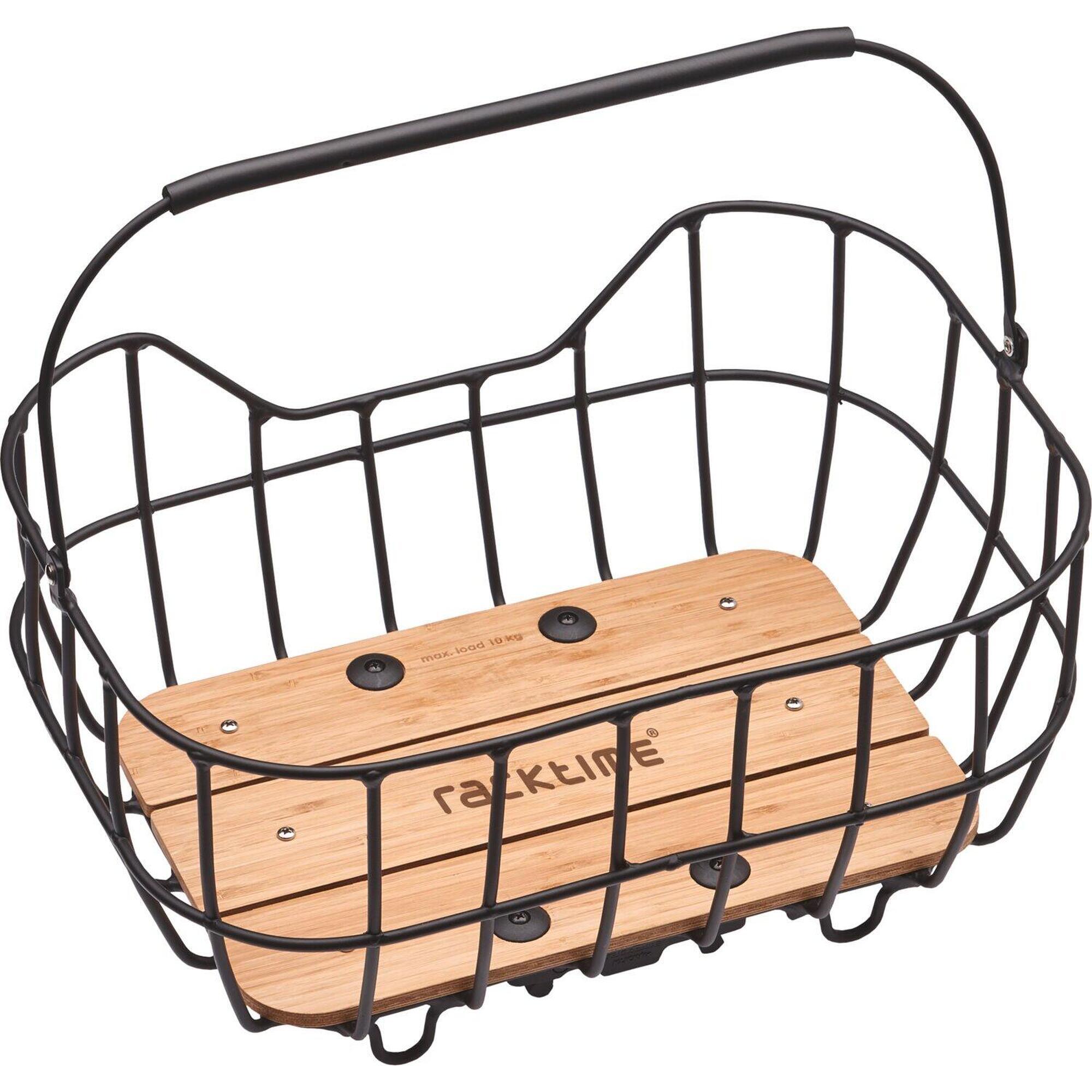 Koszyk systemowy Racktime Baskit Breeze wraz z adapterem Snapit