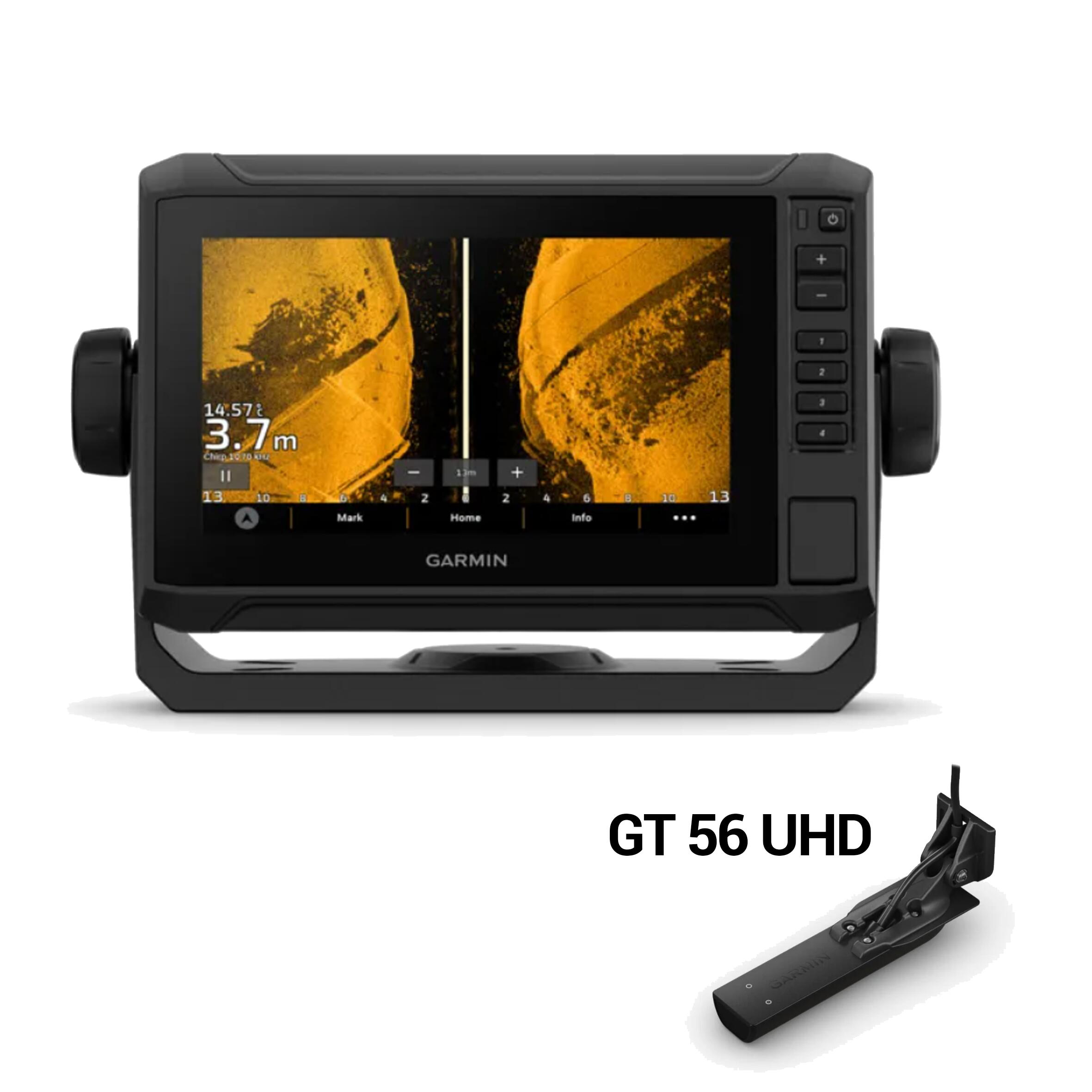 Echosonda Garmin UHD2 92sv z przetwornikiem GT56