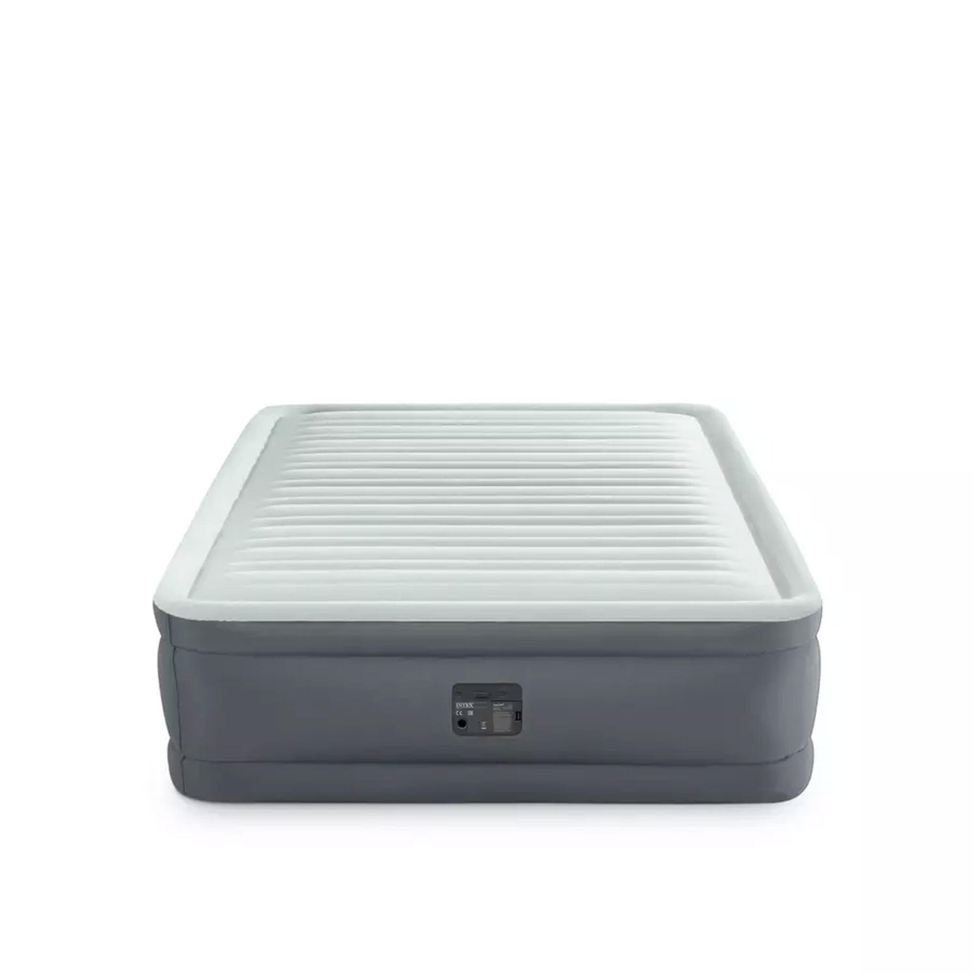 Materac dmuchany dwuosobowy 203x152x46 cm z wbudowaną pompką Intex 64906ND