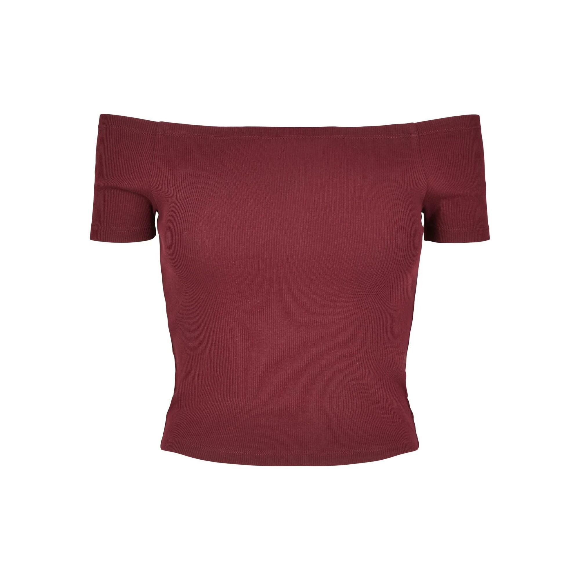 Koszulka Damska/żebrowana Bez Ramiączek