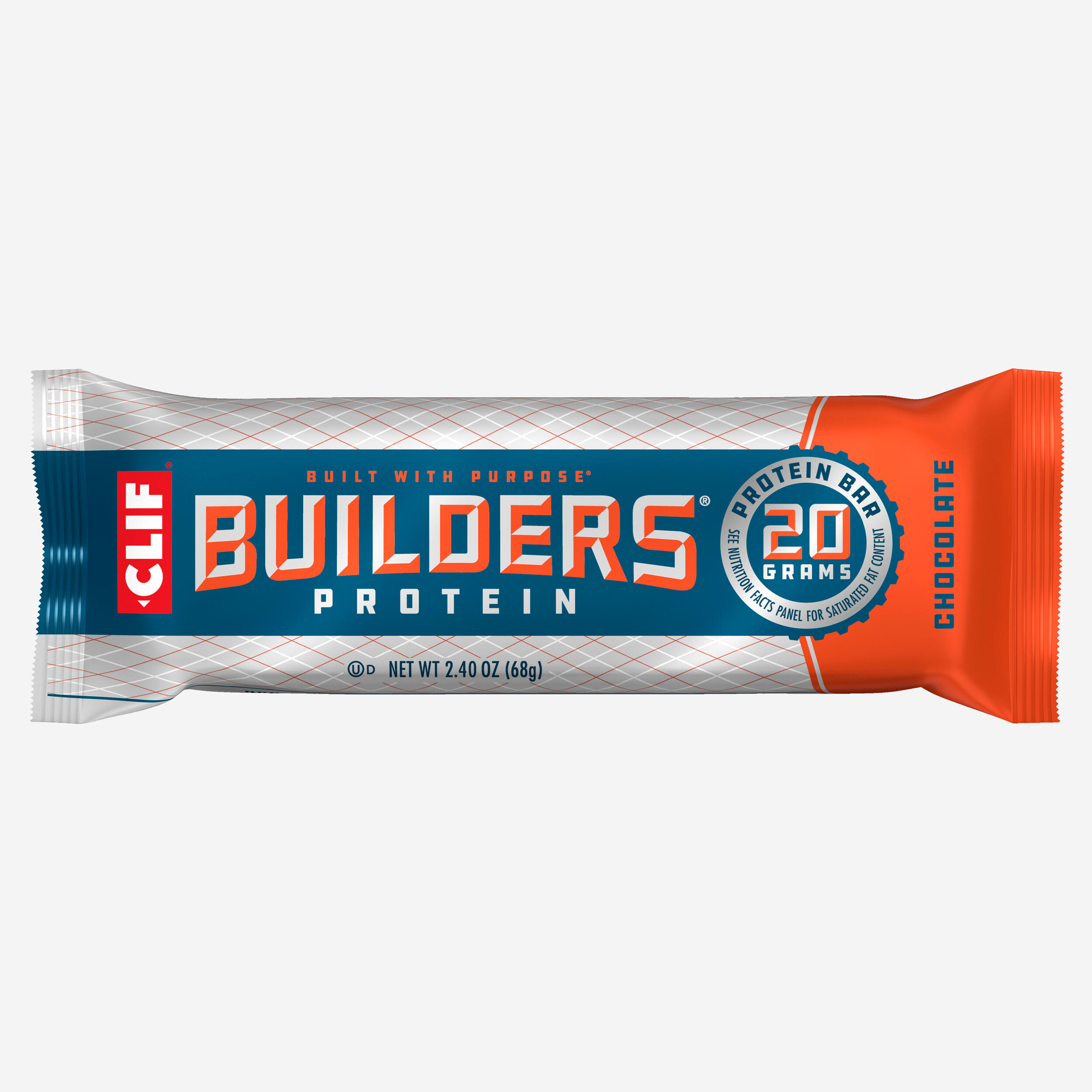 Baton proteinowy Clif białko roślinne czekoladowy x1