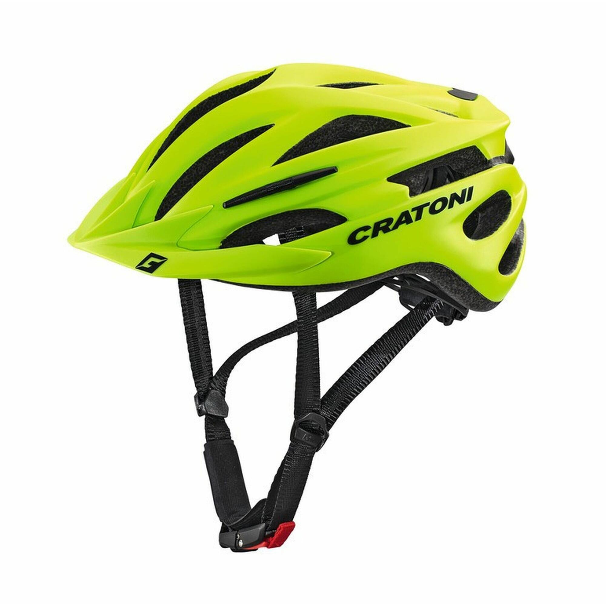 Kask rowerowy MTB Pacer lime matt