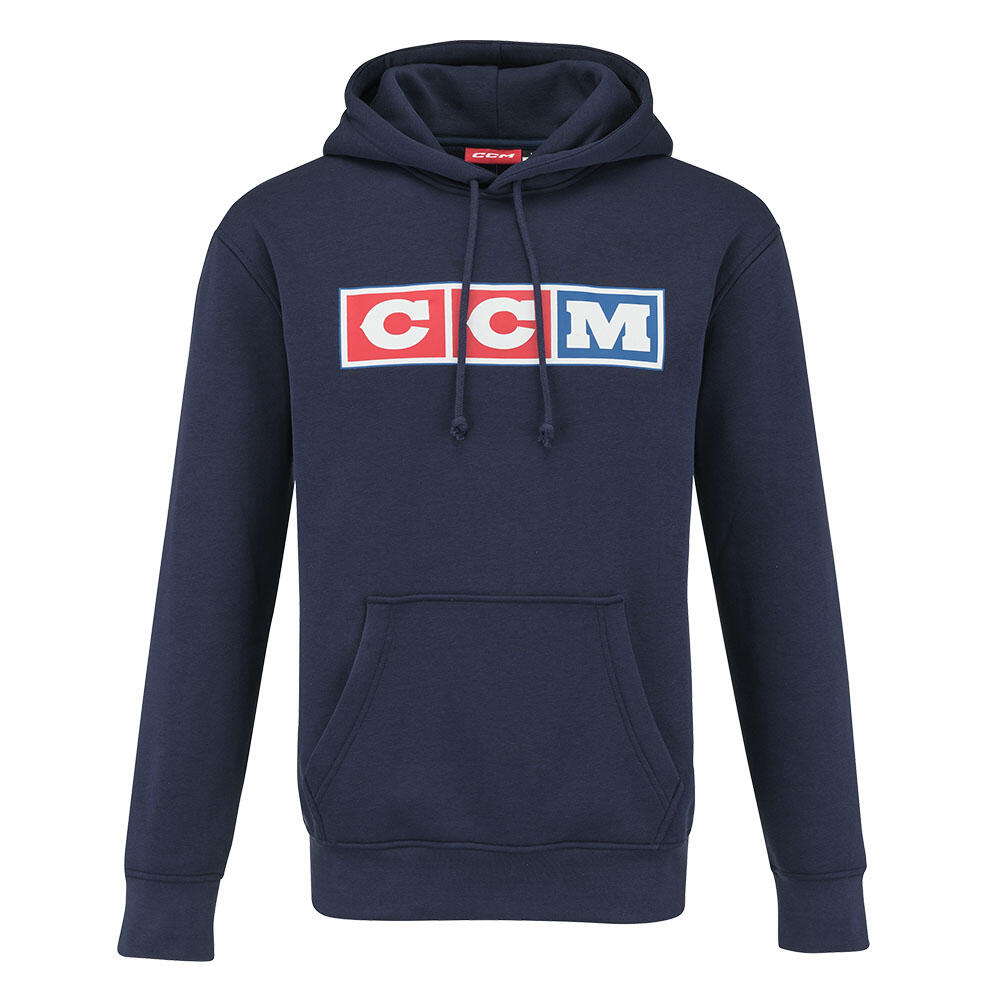 CCM - Bluza z kapturem Heritage 3 Block - Dorośli - Granatowa - XL