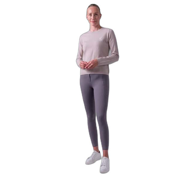 Sweter z dzianiny z logo dla kobiet PS of Sweden