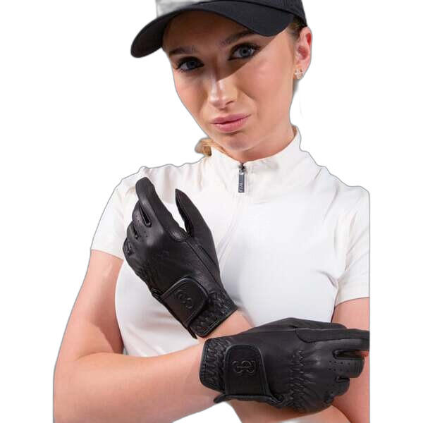 Damskie skórzane rękawiczki jeździeckie PS of Sweden Soft