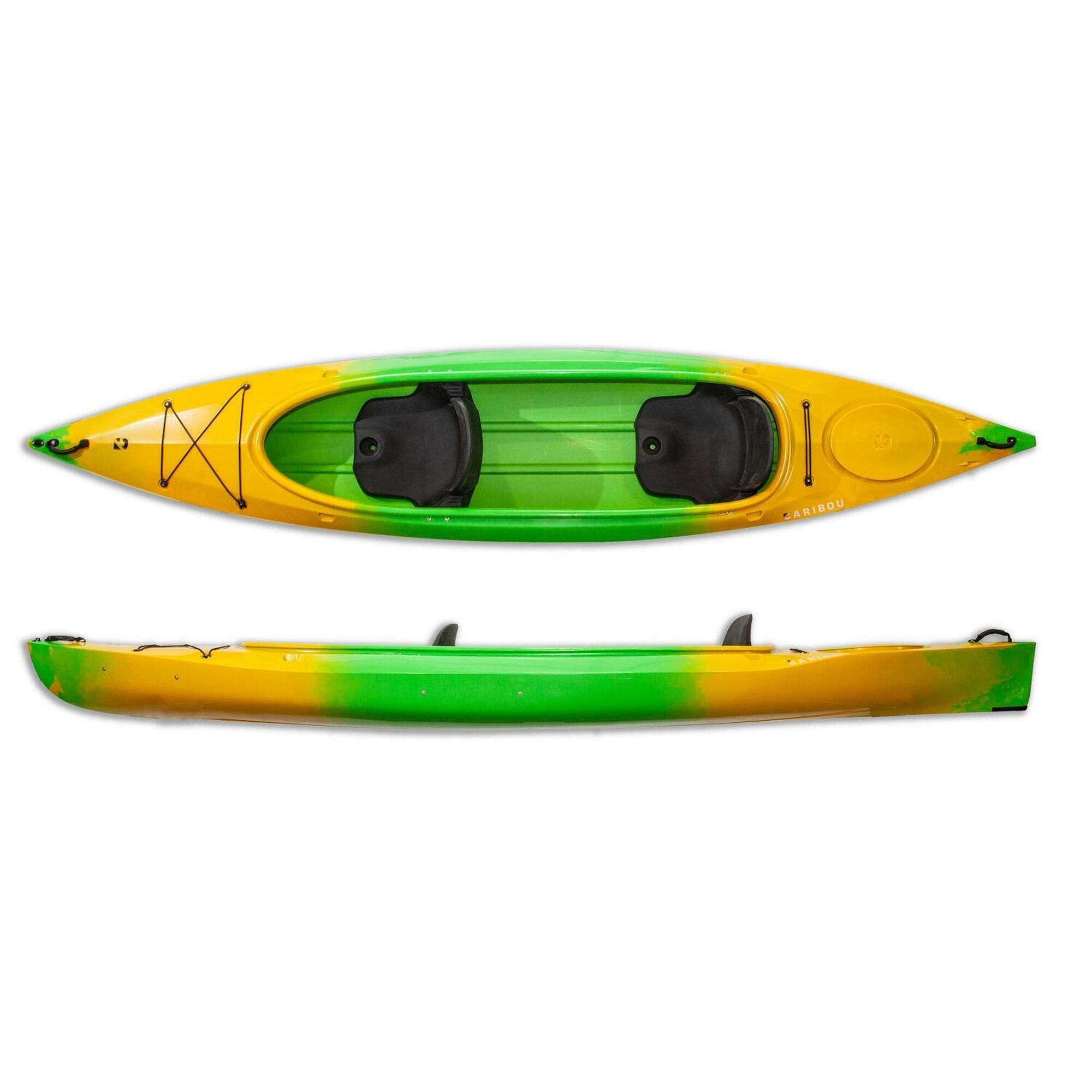 Kajak dwuosobowy do pływania Kayak Zone Caribou Adventure