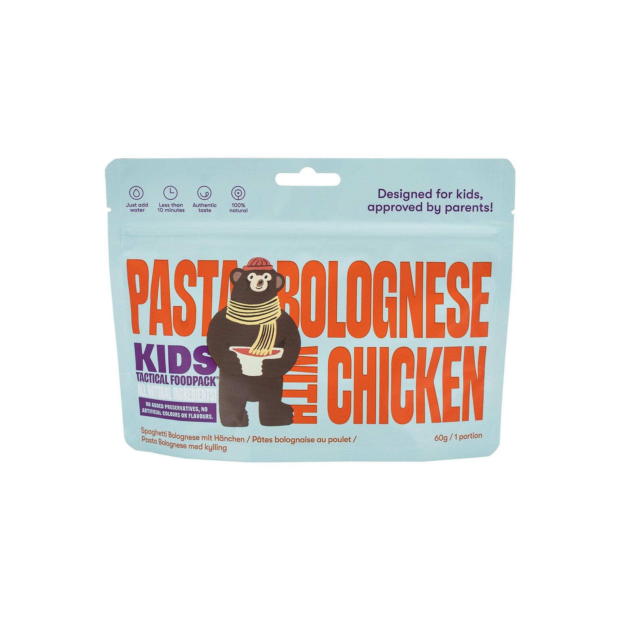 Liofilizat Tactical Foodpack Kids Makaron Bolognese z kurczakiem 200 g