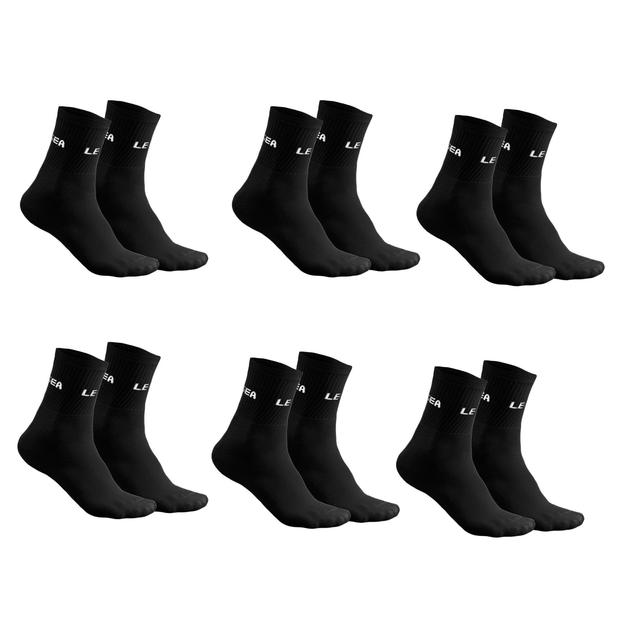 Pakiet skarpet bawełnianych TERRY 6 par czarne