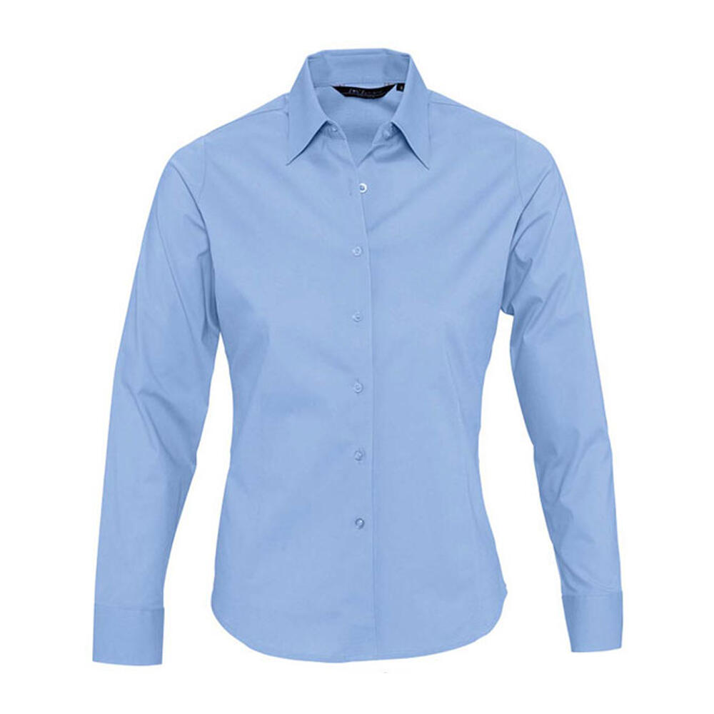 Damska Koszula Biznesowa Z Długim Rękawem Eden Stretch