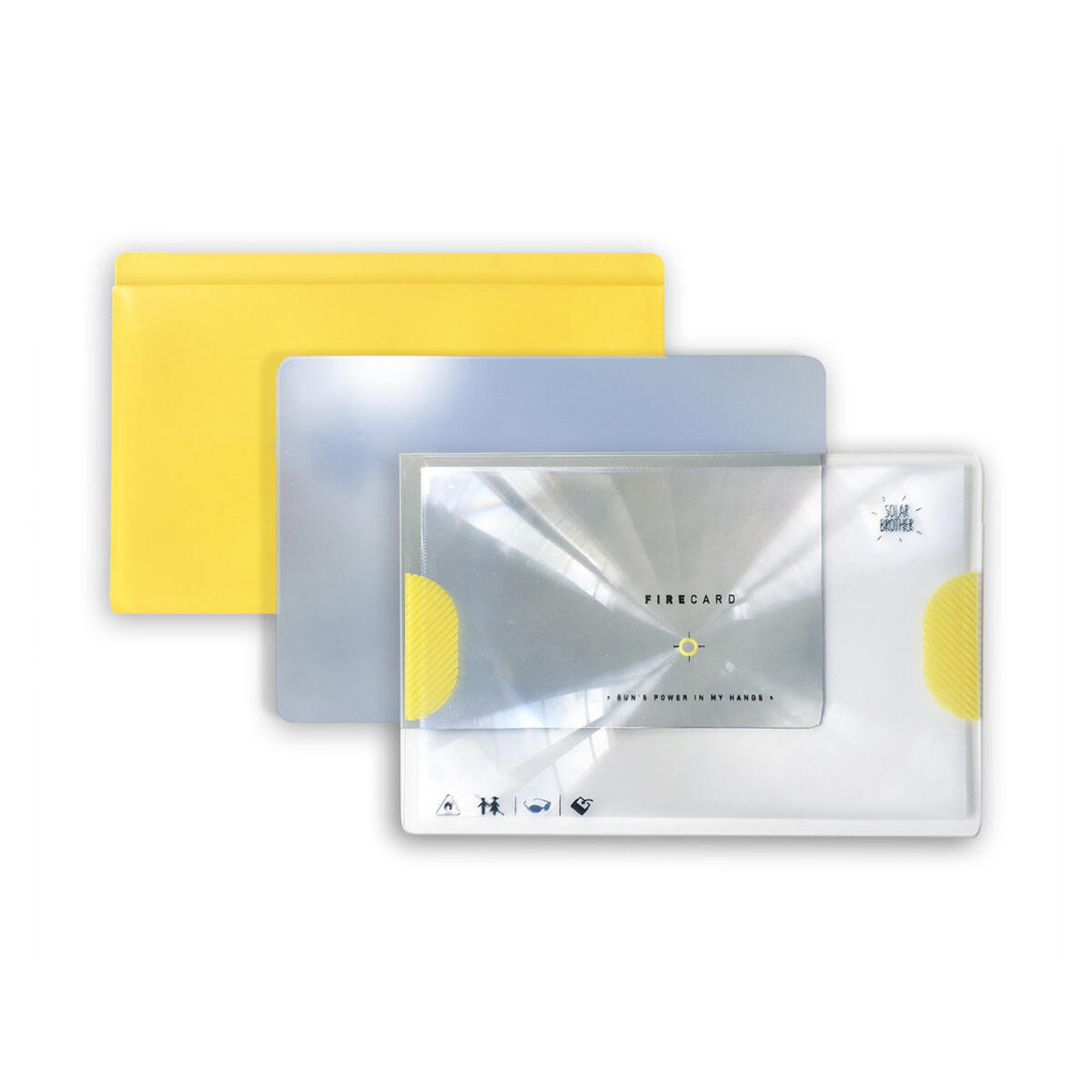 outdoorowy Solar Brother AdventureKit - Niezniszczalne lustro z kartą Firecard