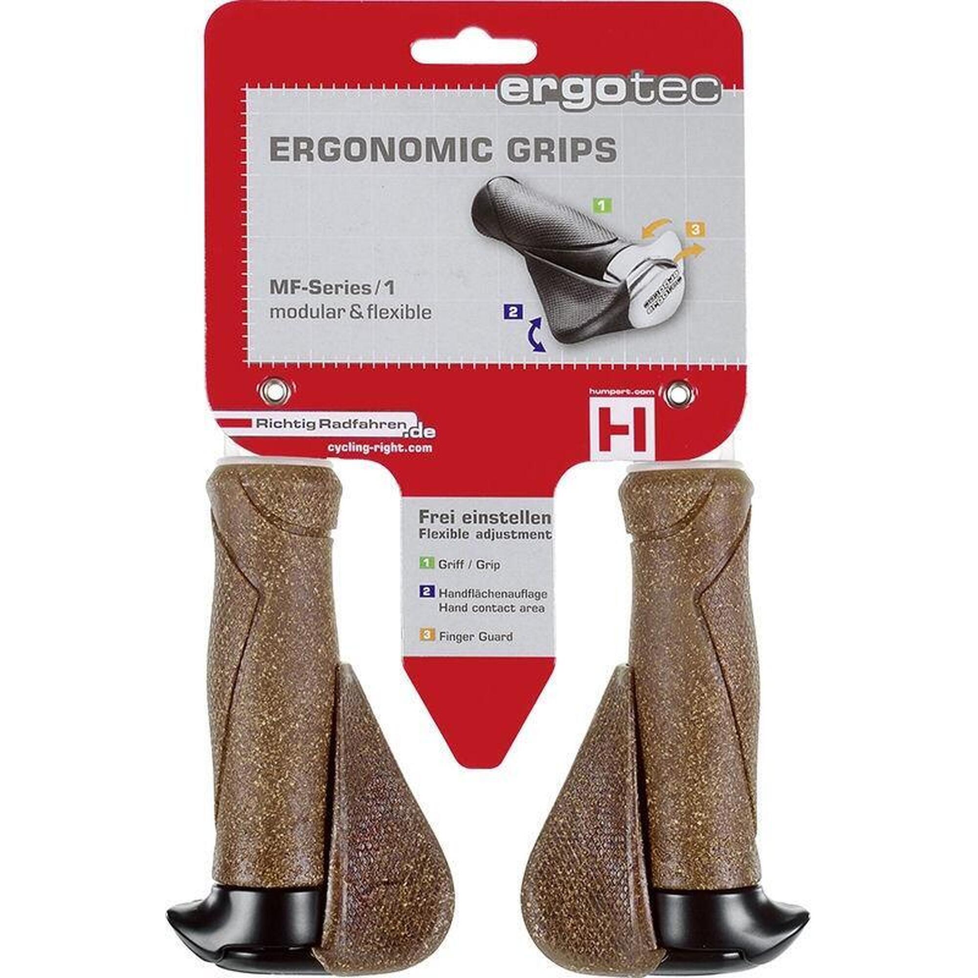 Chwyty Mf1 Korek / Aluminium 130+130 Mm - Brązowy / Czarny