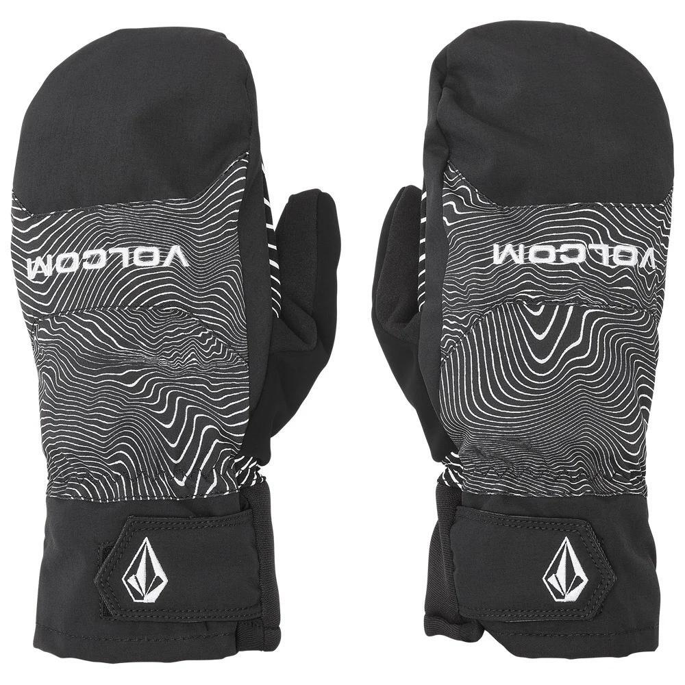 Rękawice Volcom V.co Nyle Mitt czarny nadruk