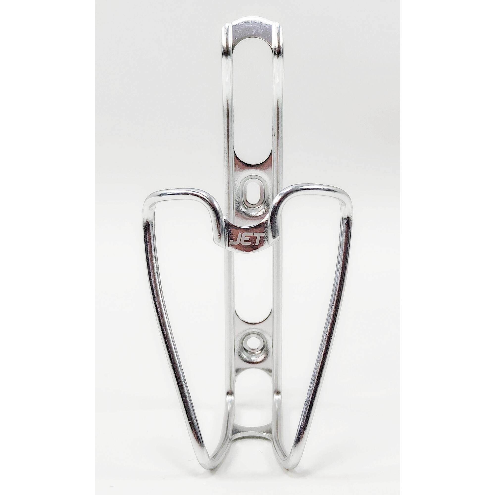 Koszyk bidonu aluminiowy JET-036 srebrny