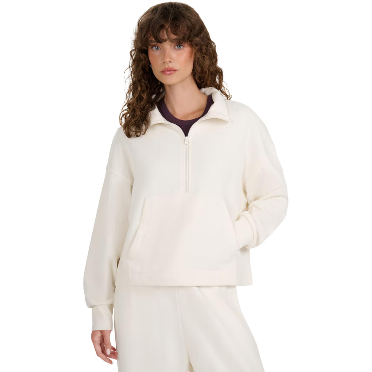 Bluza damska 4F F1889 kremowa 4FWAW25TSWSF1889 12S ROZMIAR XL