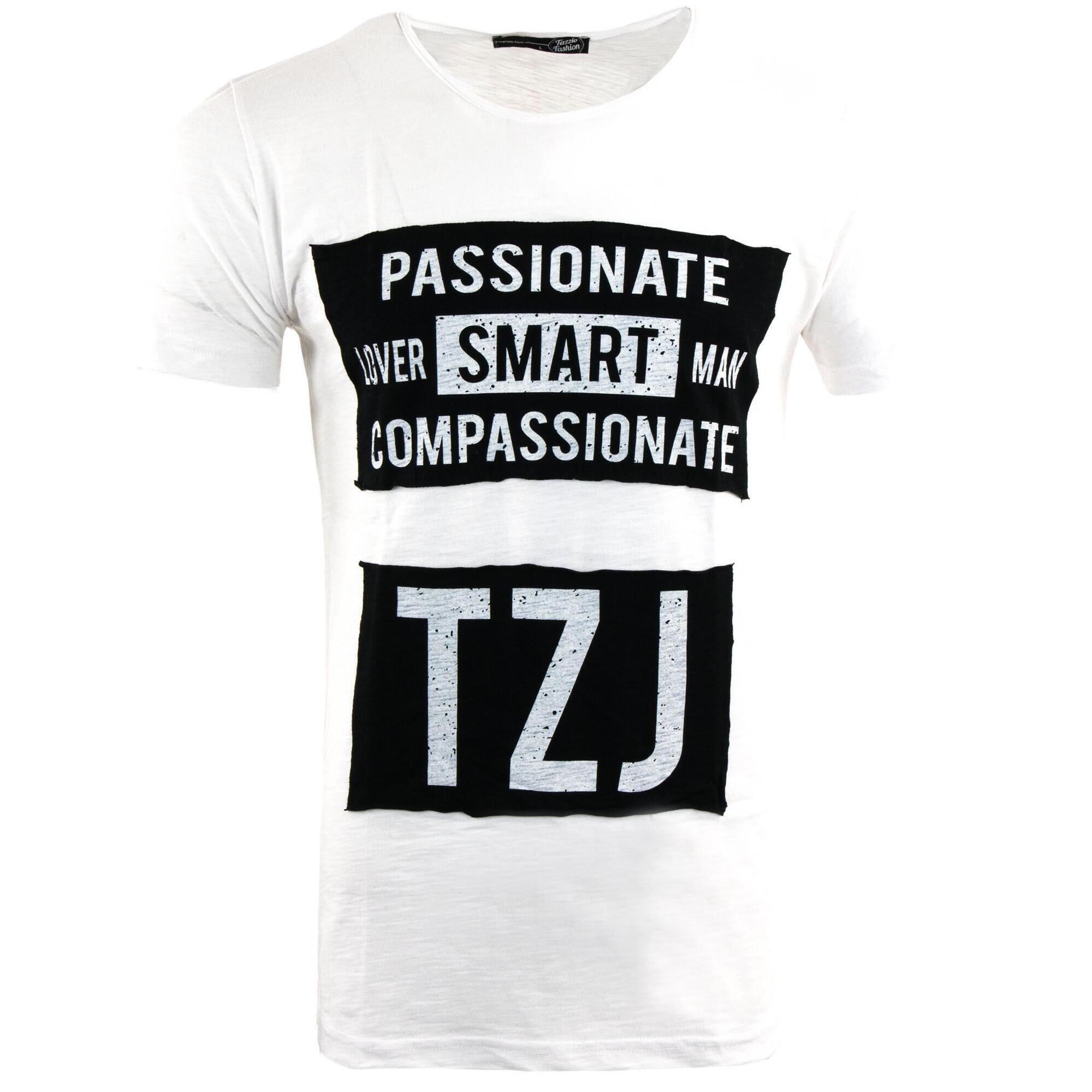 T-Shirt Tazzio dla Mężczyzn - Wygoda i Styl z Bawełny