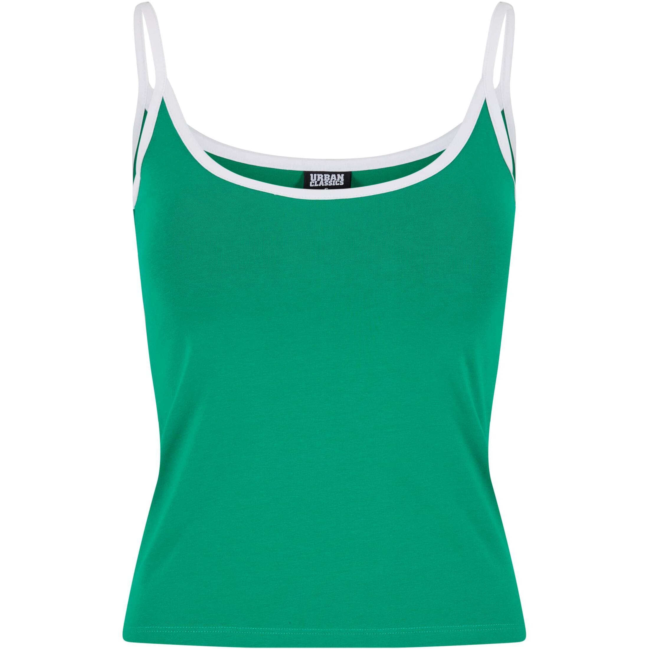 Damski tank top Urban Classics Contrast Basic (x2)