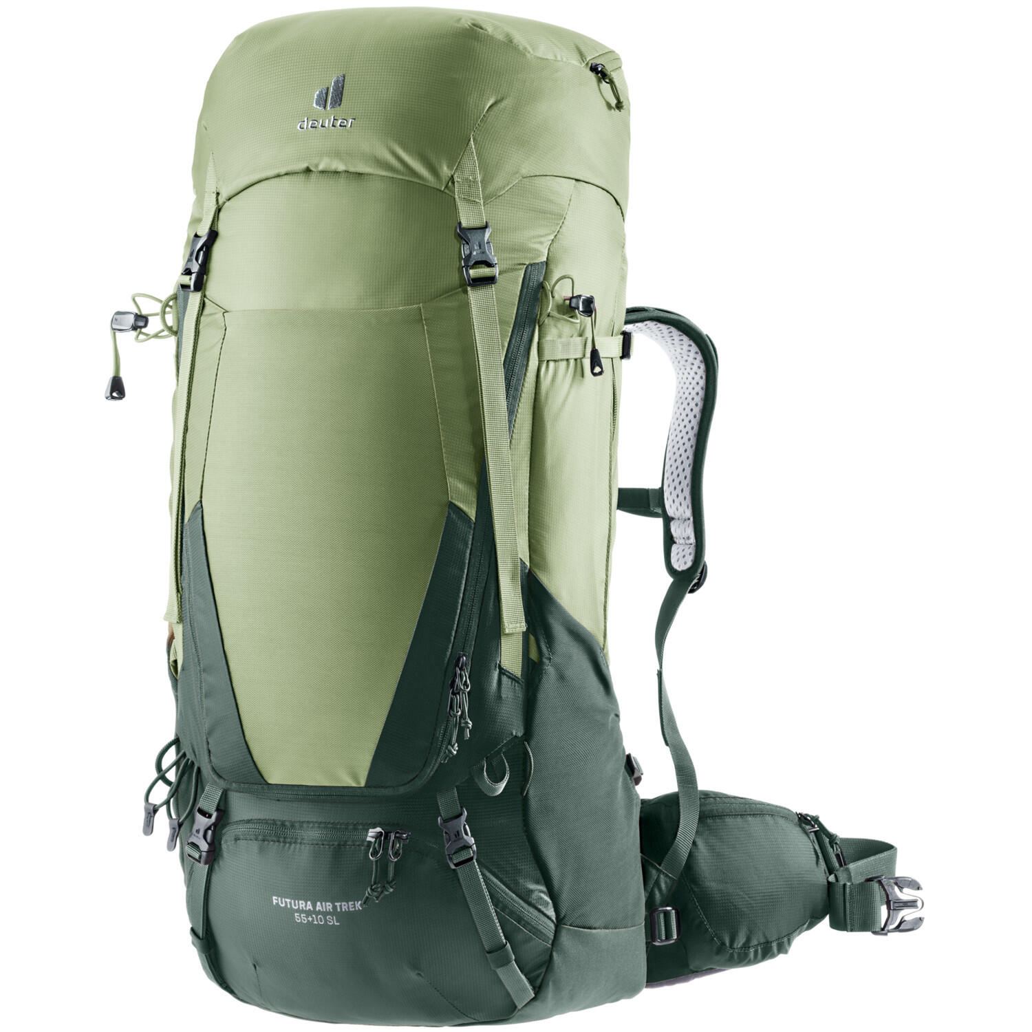 Plecak trekkingowy Deuter Futura Air Trek 55 + 10 SL - grove/ivy