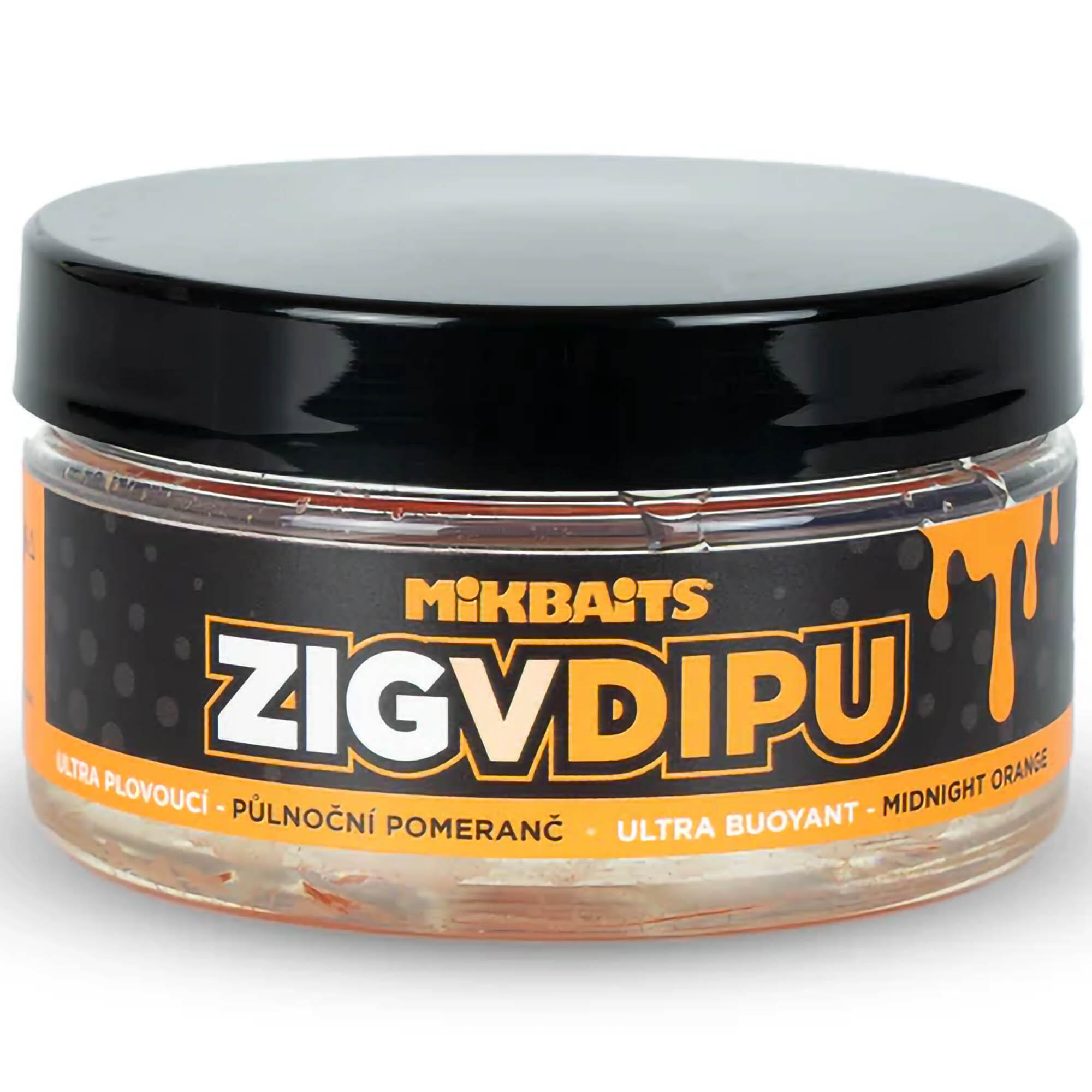 Przynęta Kulki Mikbaits Zig Ultra Pop-Up W Dipie Midnight Orange 15Mm