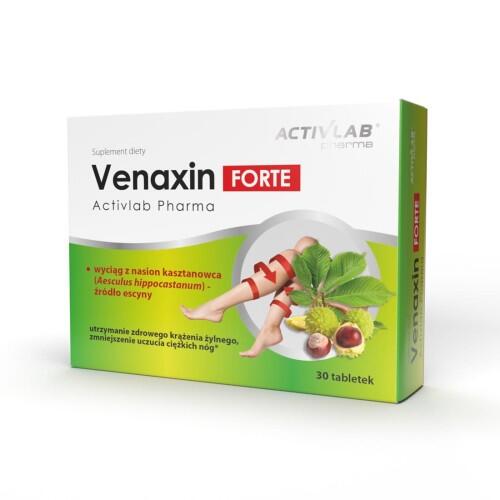 Zdrowe krążenie żylne Venaxin FORTE Activlab Pharma