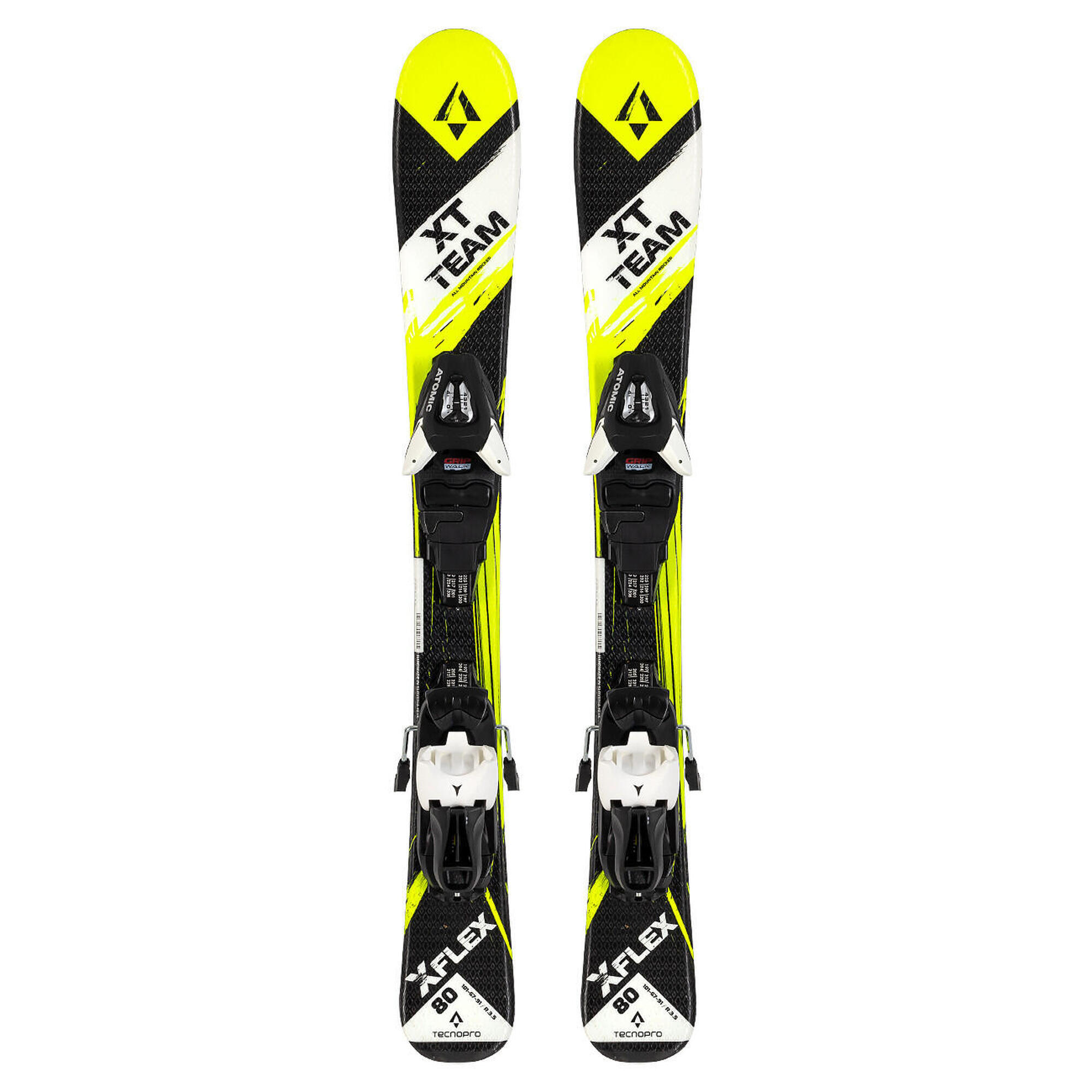 Narty dziecięce TECNOPRO XT TEAM + wiązanie ATOMIC LC 5 GRIP WALK