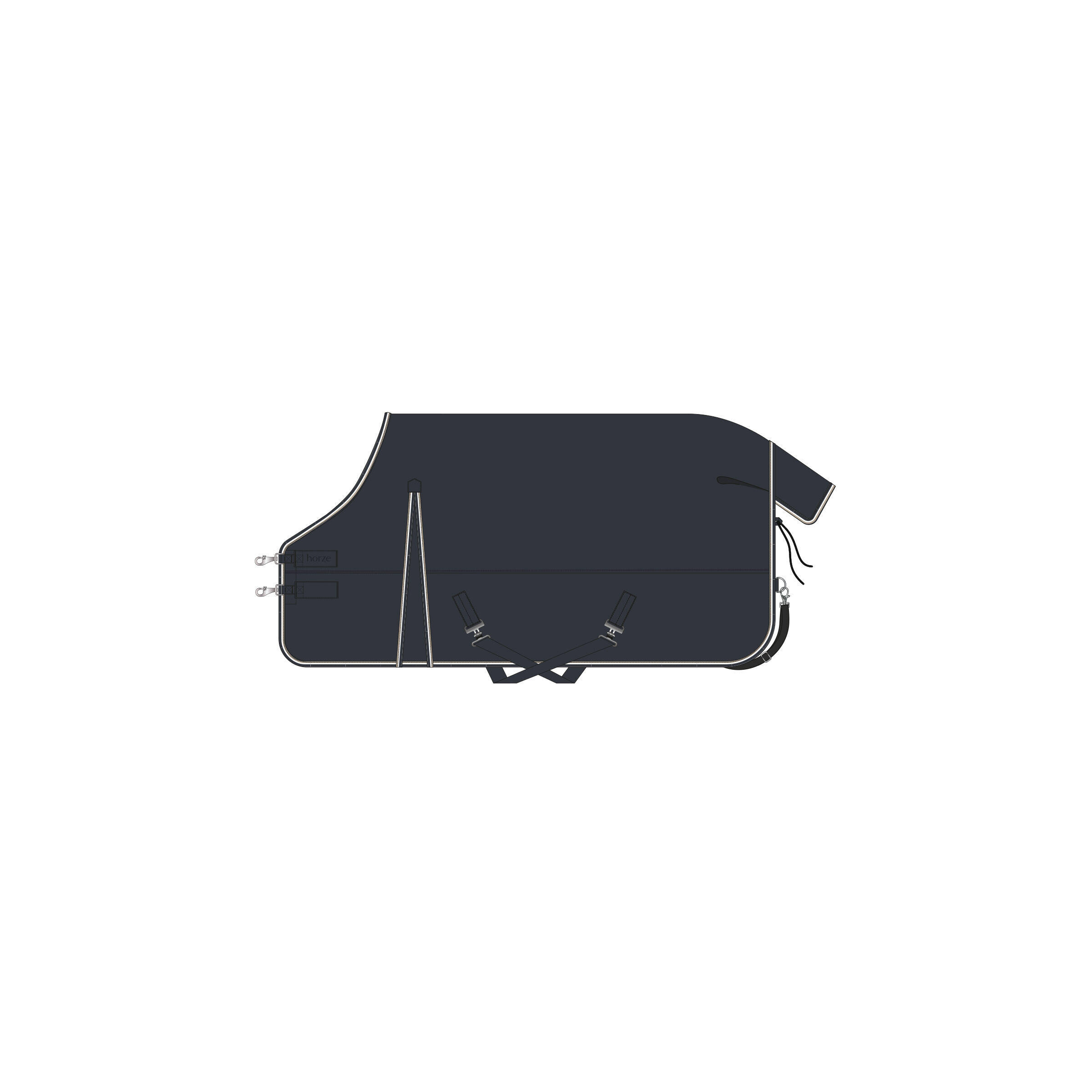 Zewnętrzna derka dla koni Horze Glasgow 200g