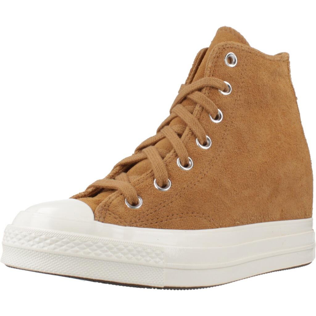 Buty CONVERSE CHUCK 70 WEDGE HI Brązowy