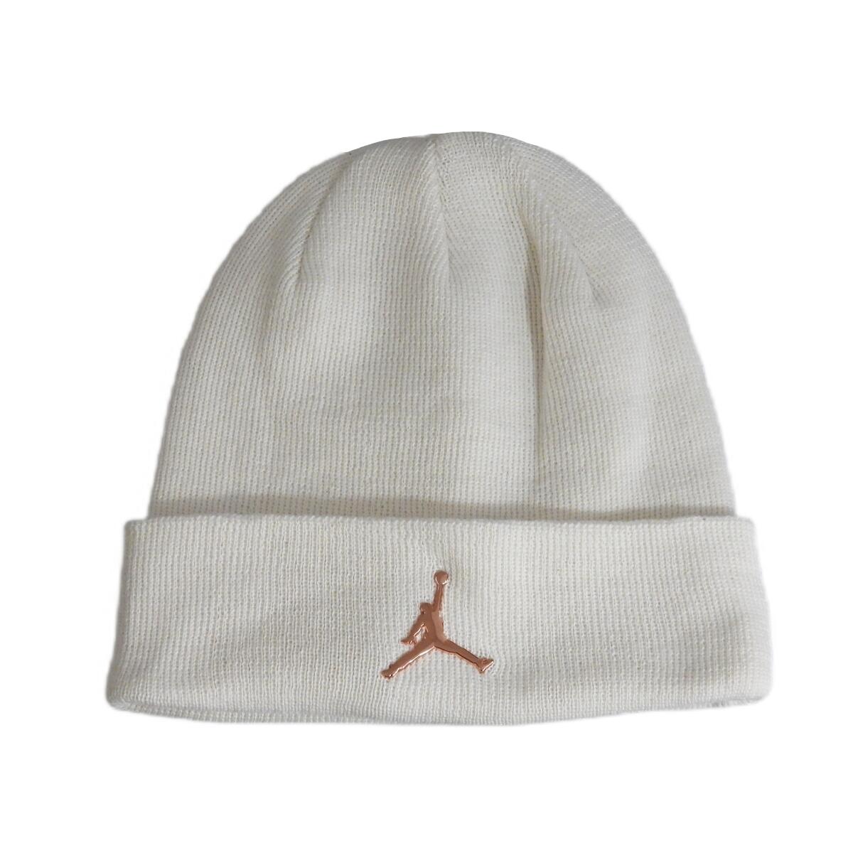 Czapka zimowa Air Jordan Cuffed Beanie White Biała - 9A0063-782