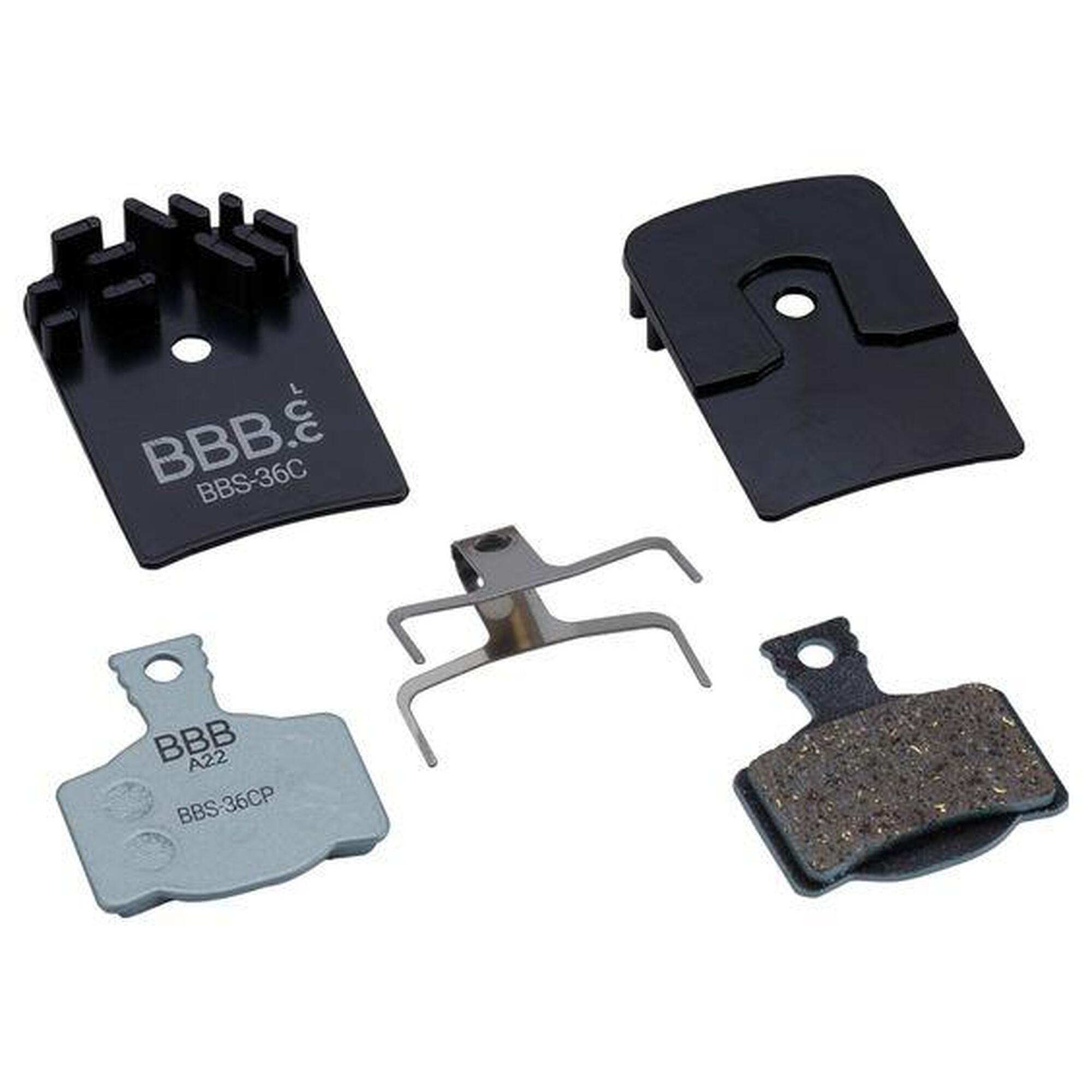 Klocki hamulcowe z radiatorem BBB Cycling Coolfin Comp. Magura MT2/4/6/8