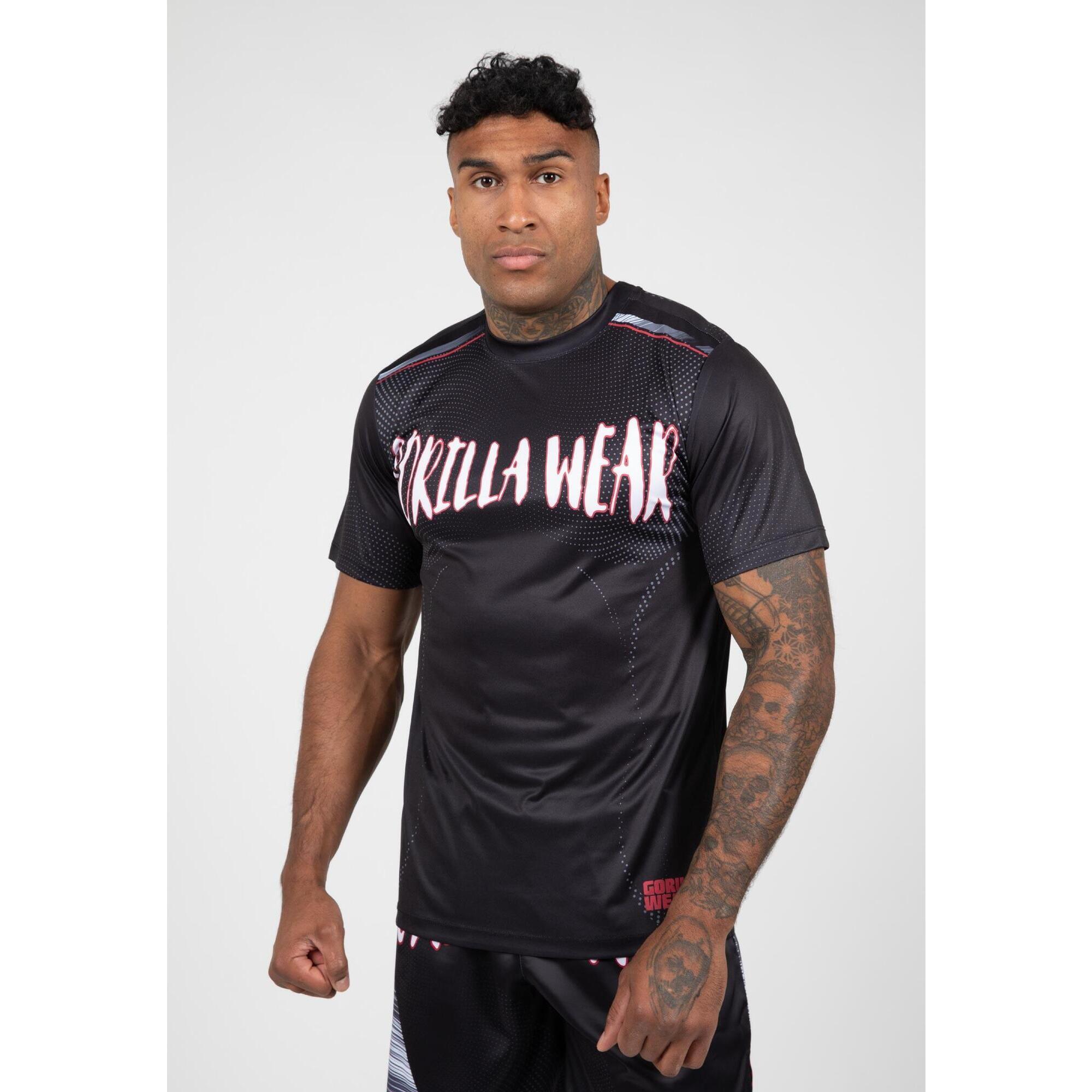 Clayton Koszulka - Czarny/Czerwony